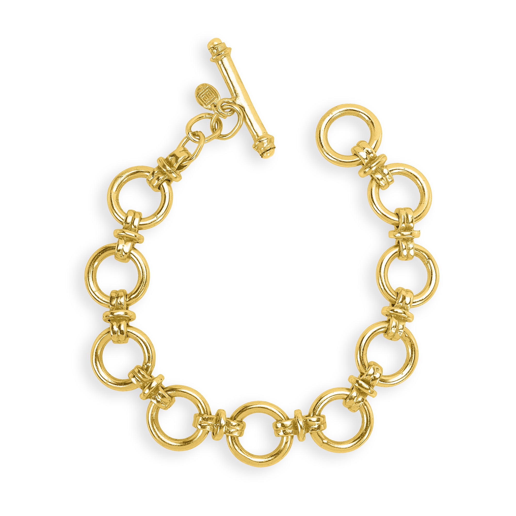 The Wilma: Chunky Link T-Bar Bracelet