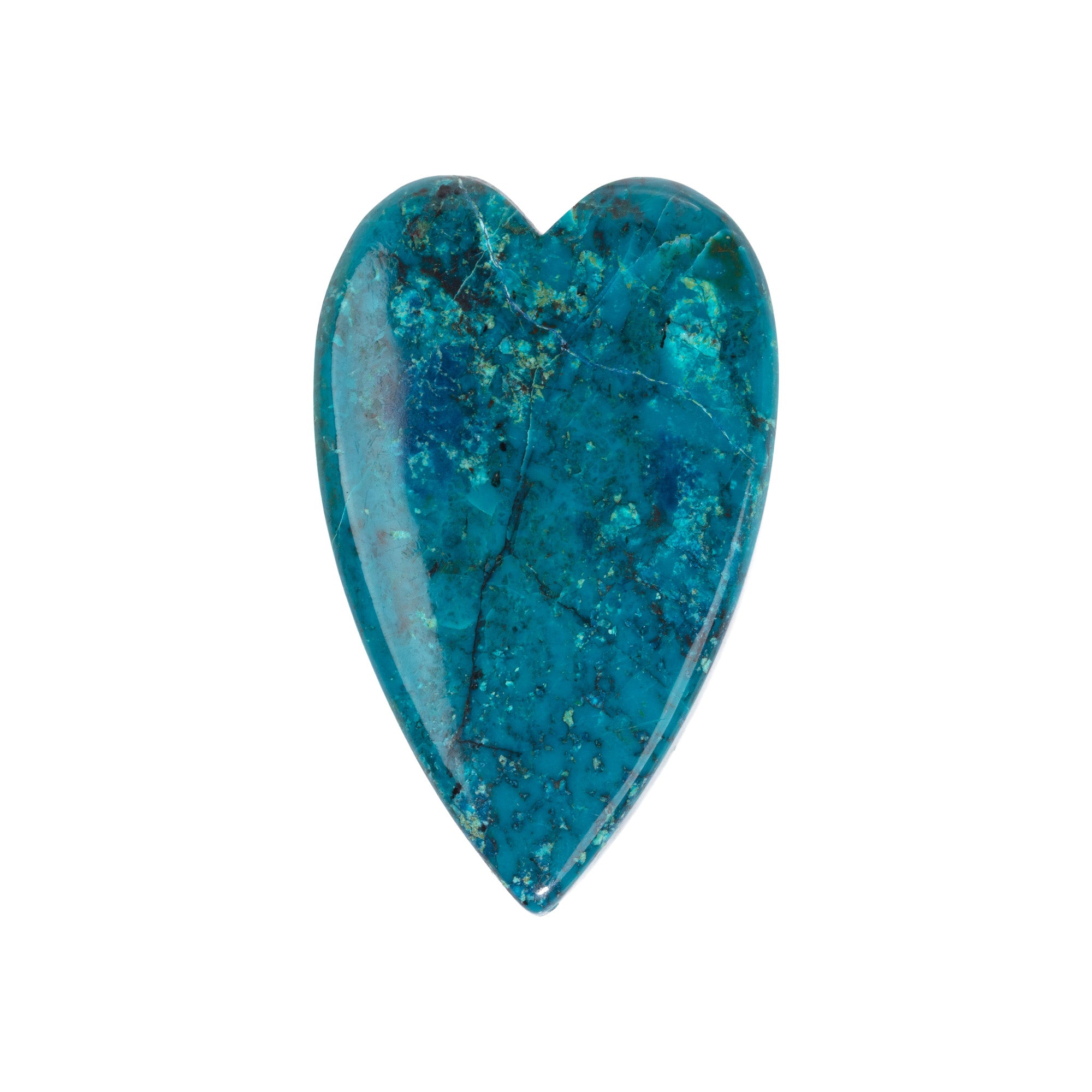 Large Elongated Heart Reversible Charms