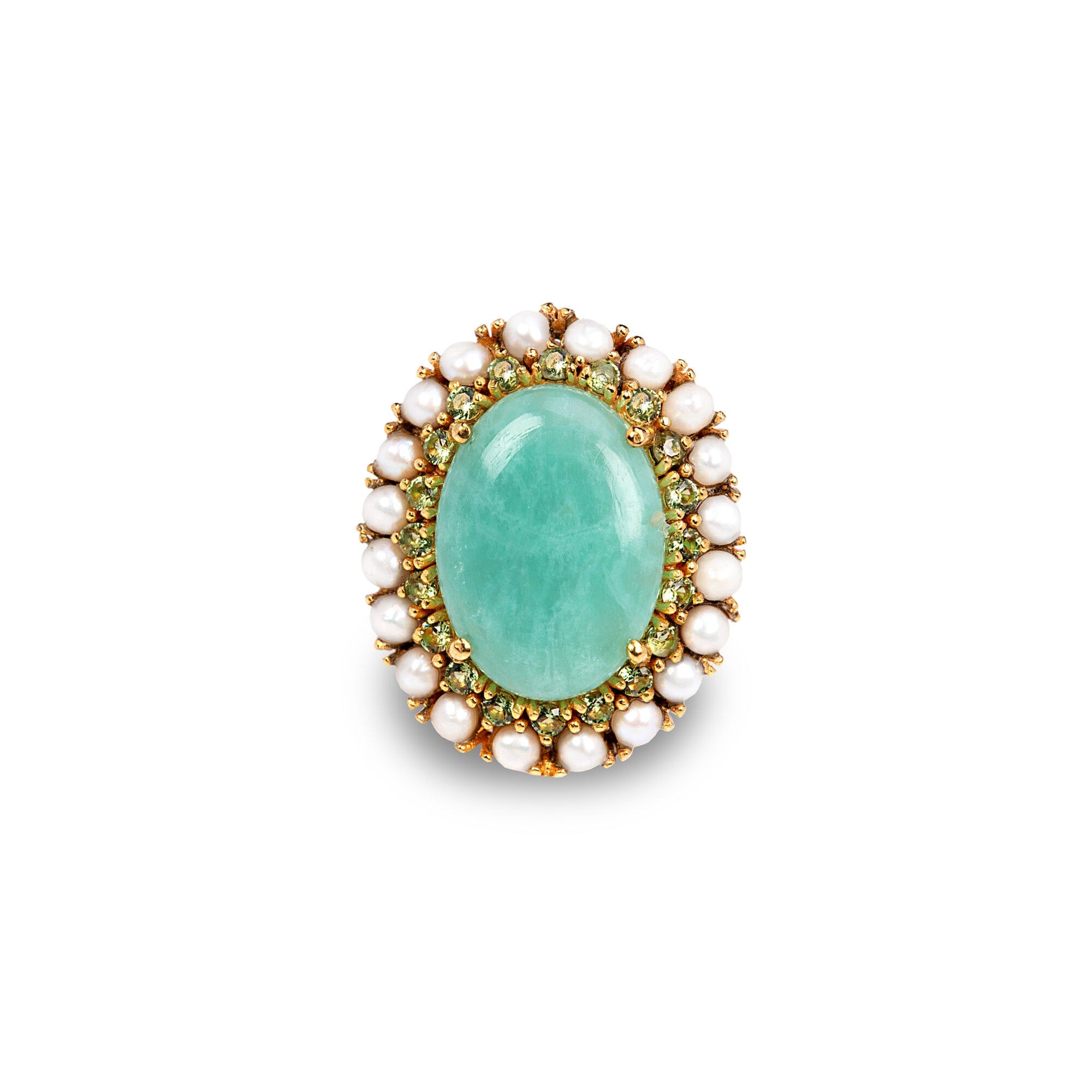 The Caroline: Freshwater Pearl Cocktail Ring