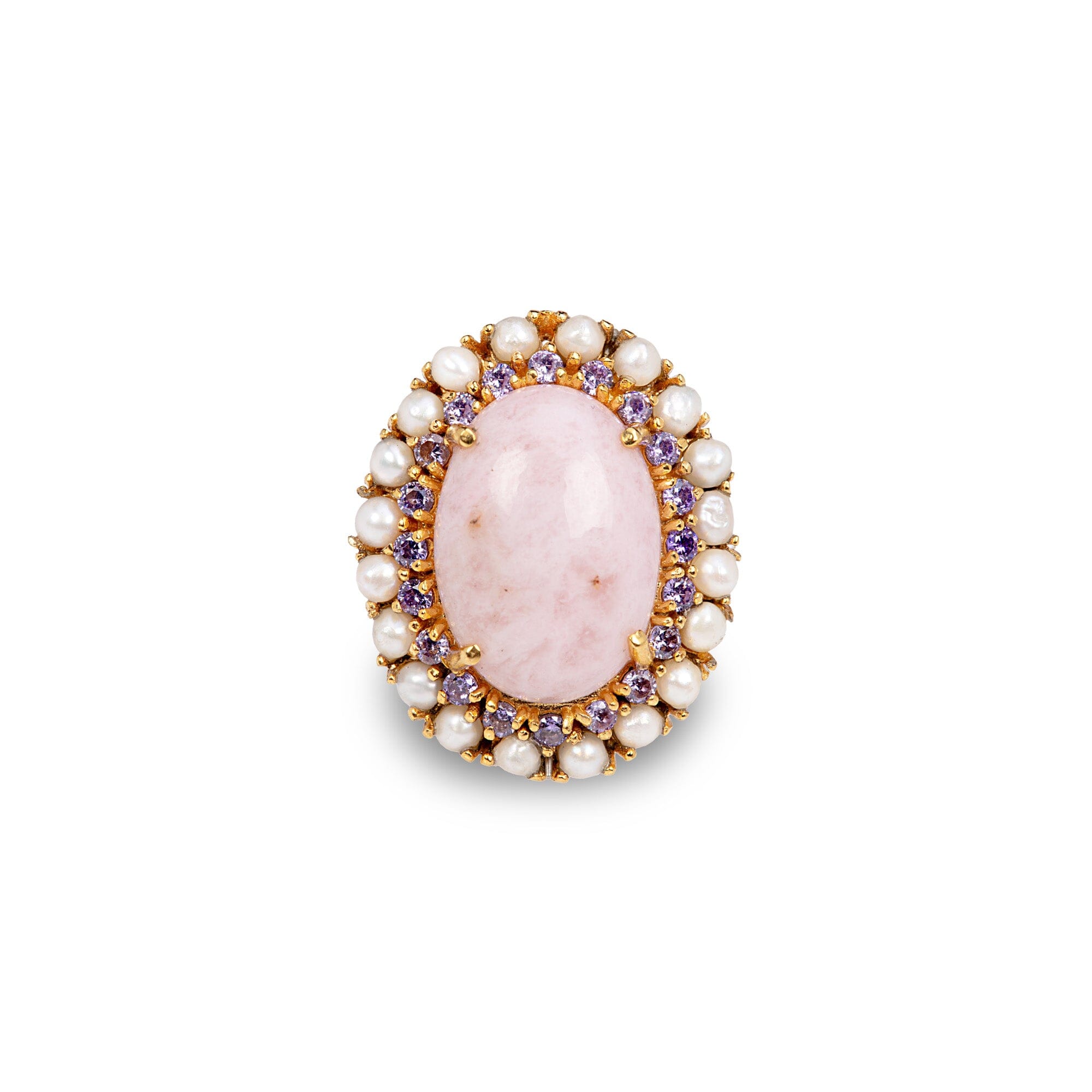 The Caroline: Freshwater Pearl Cocktail Ring
