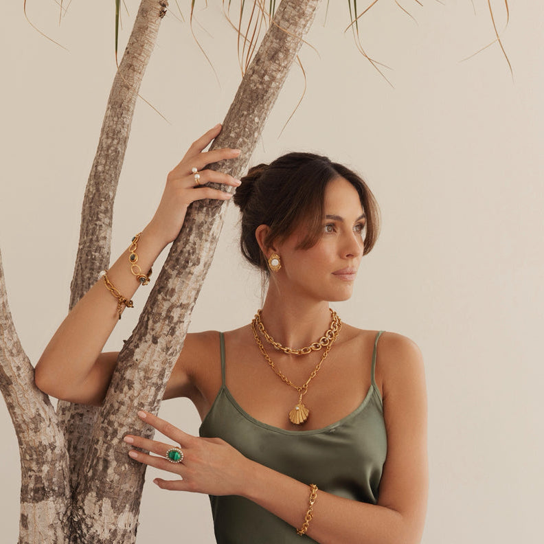 The Winnie: Figaro Link Necklace