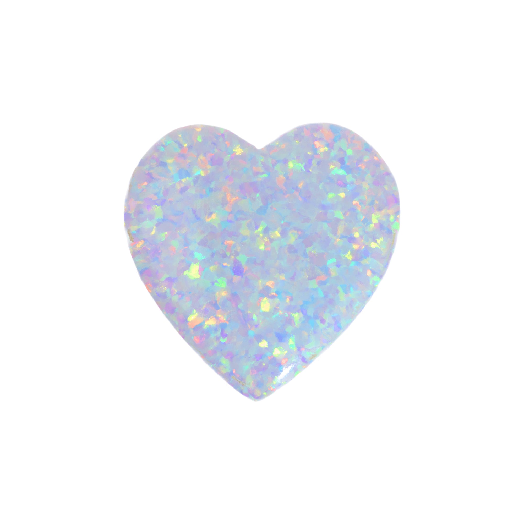Large Wide Heart Reversible Charms