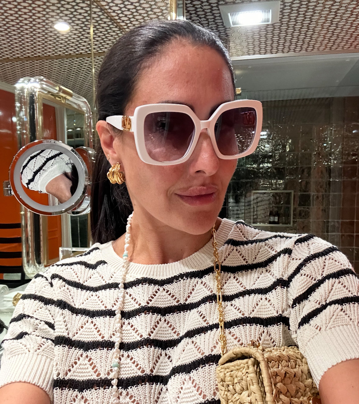 Thick Hoop Earrings: The Kate