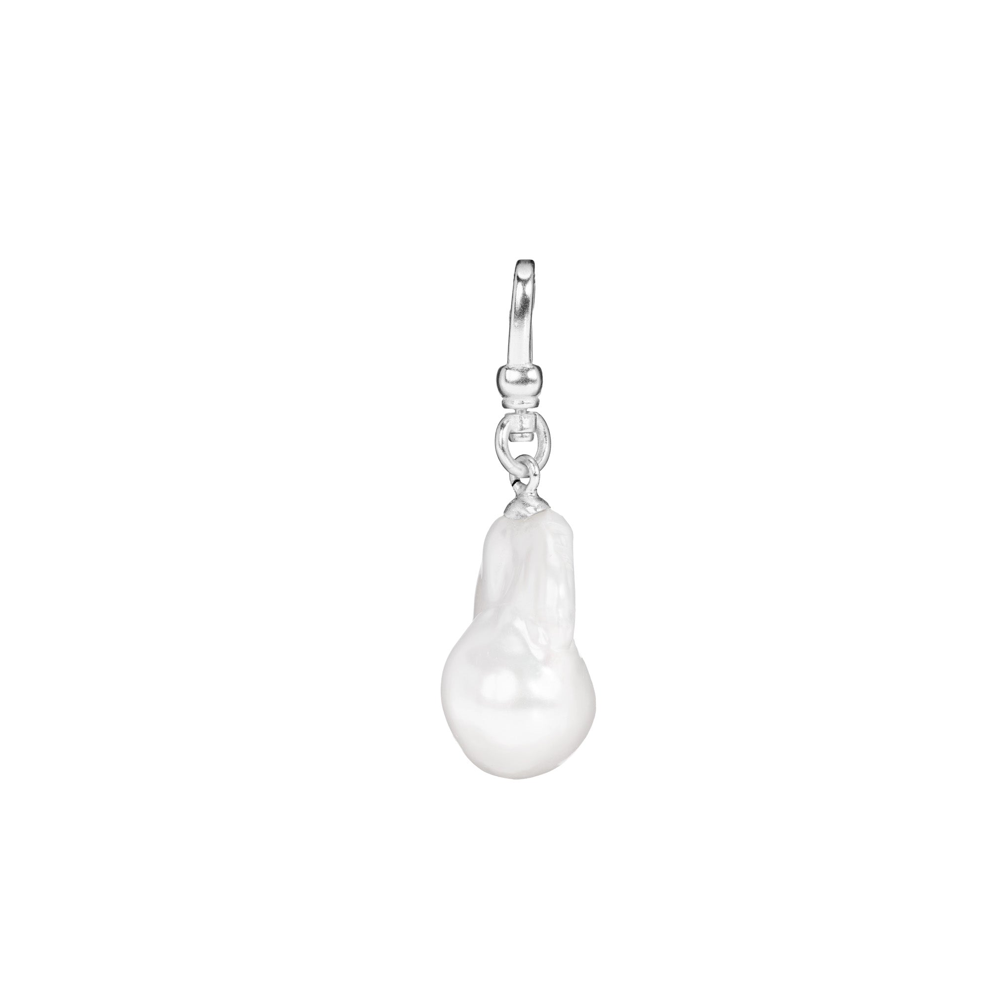 Natural Baroque Pearl Charm