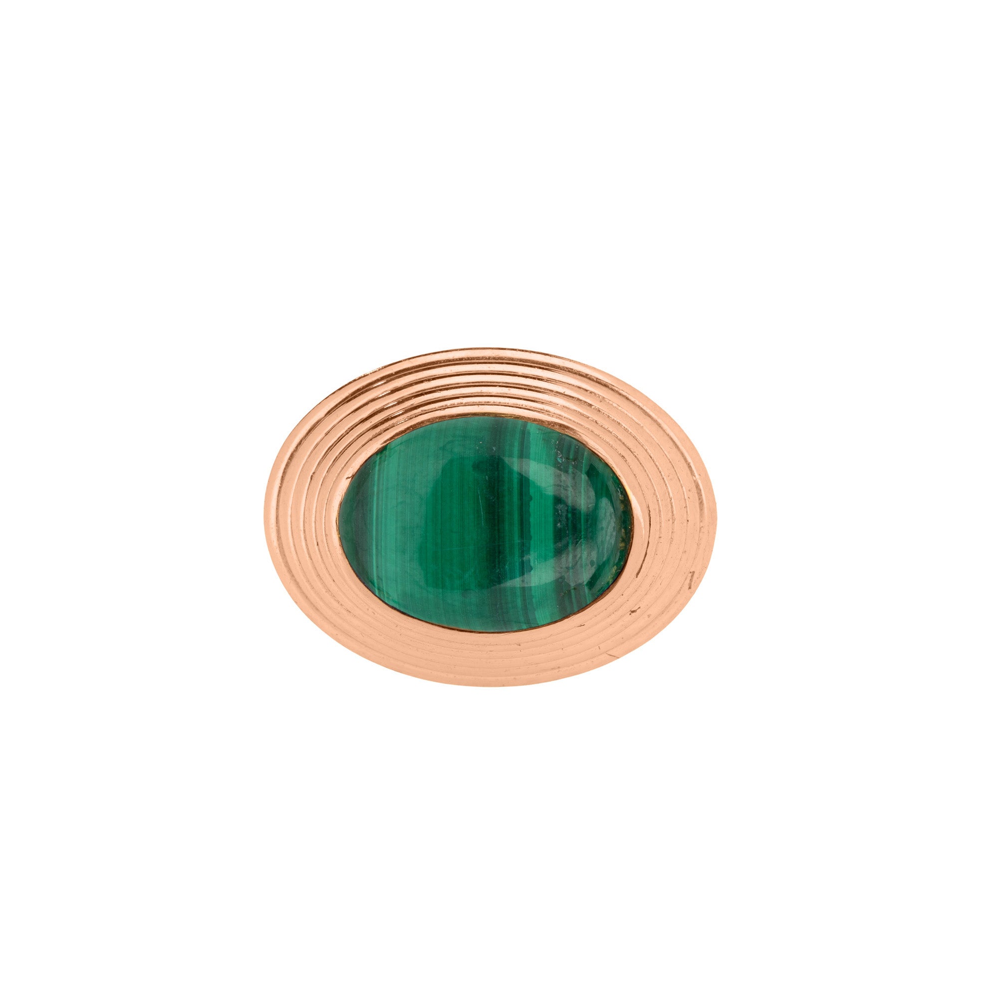 The Aphrodite: Large Gemstone Adjustable Ring