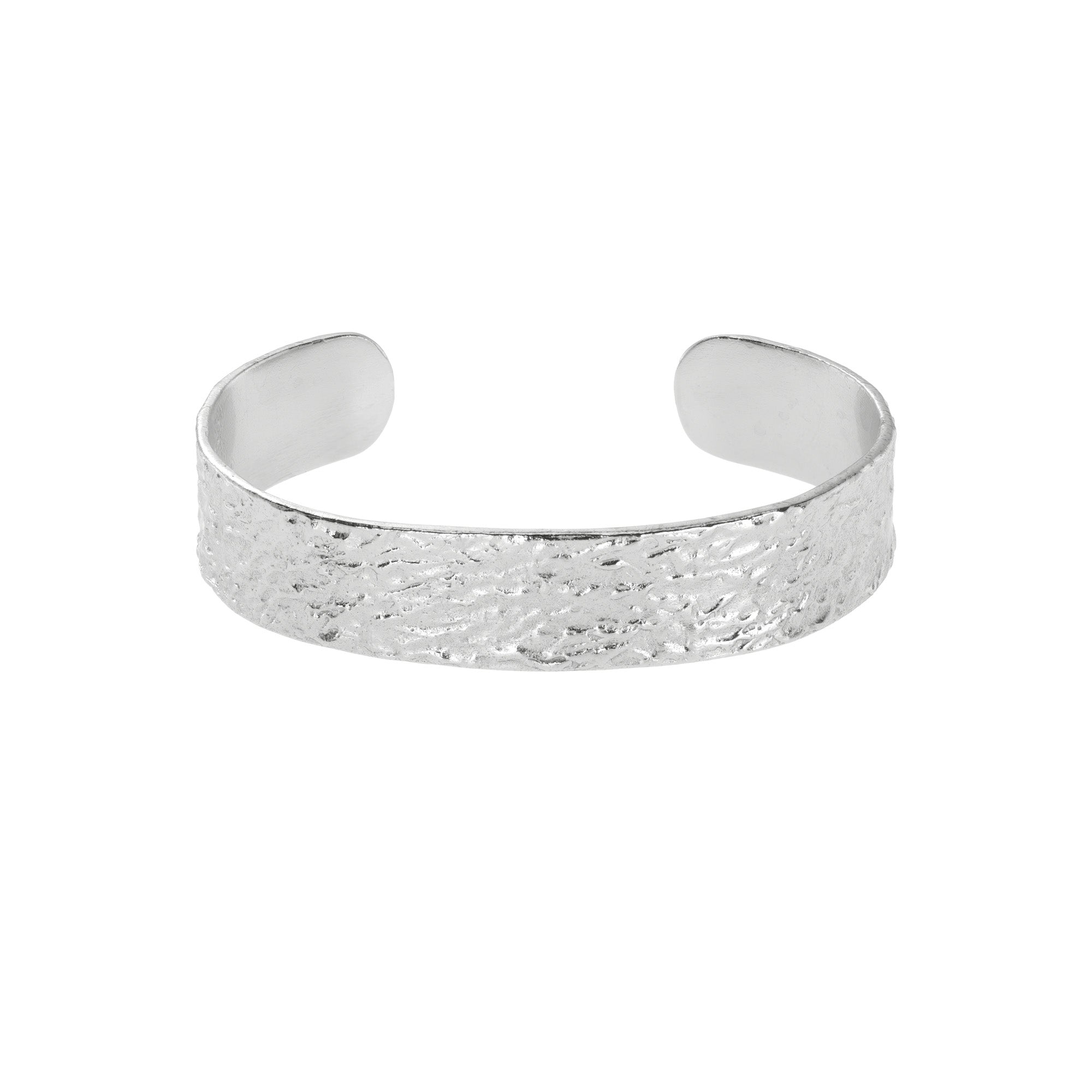 3 piece hammered cuff stack: The Rayna