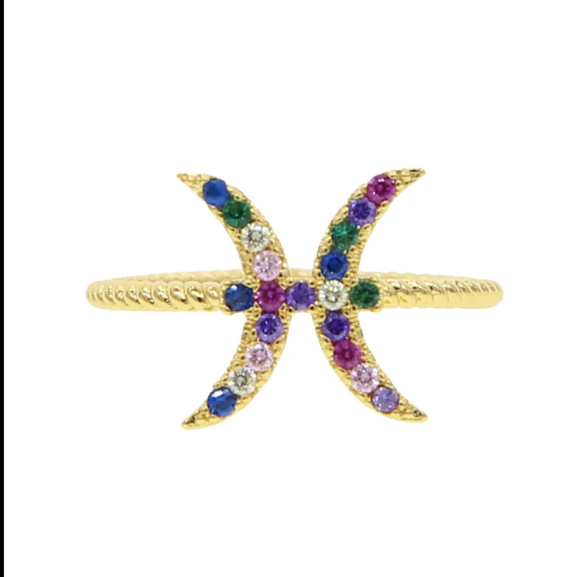 Zodiac Multi Stone Rings