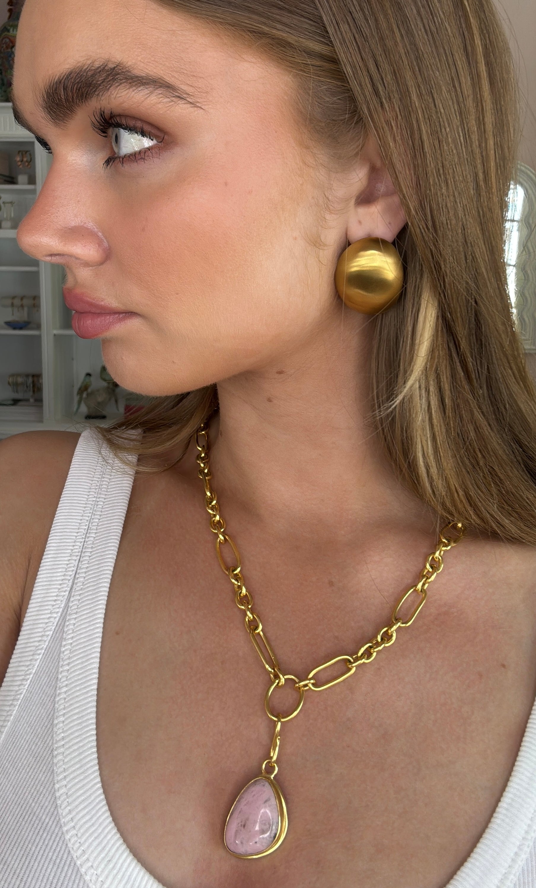 One Of A Kind Charm: Freeform Petalite