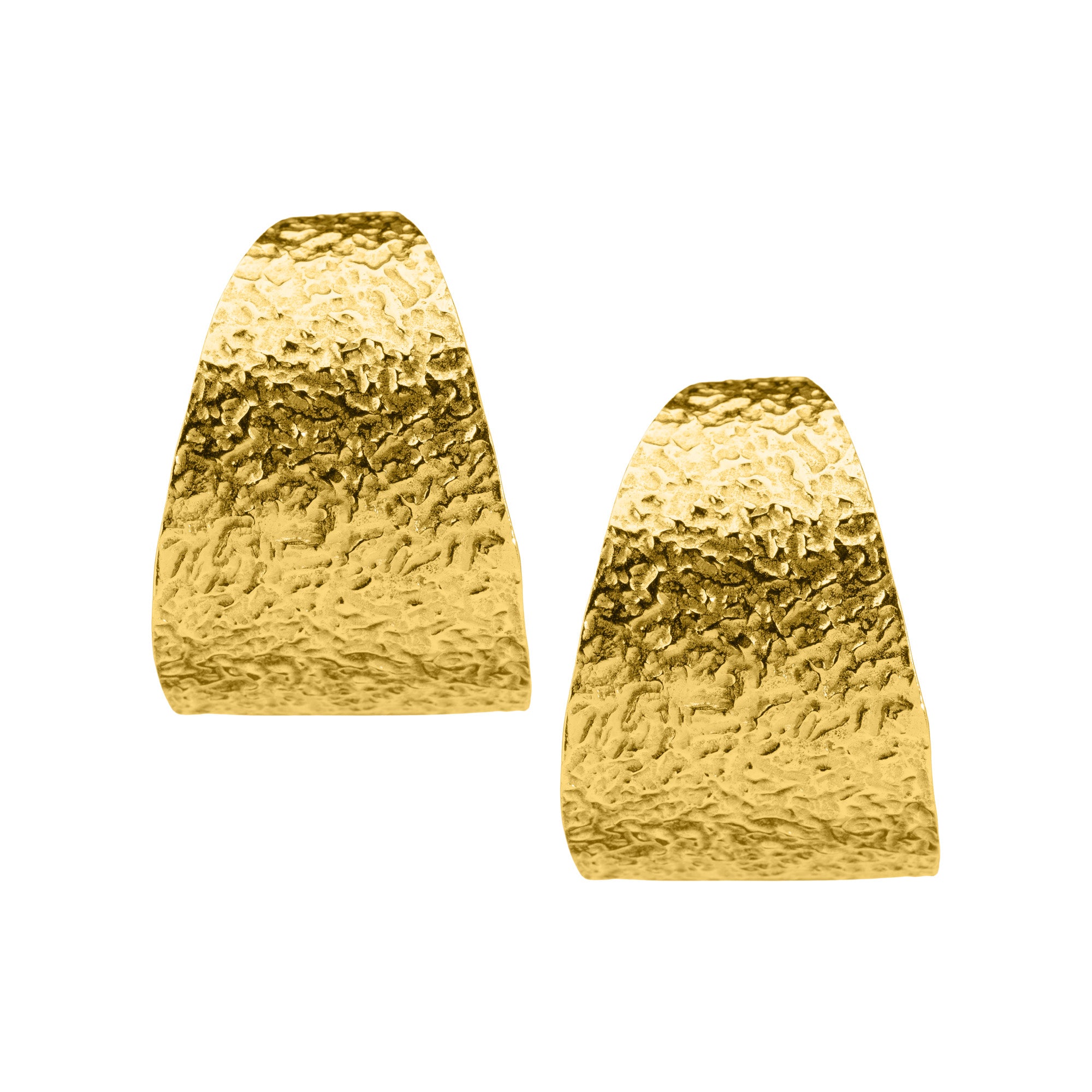 The Iris: Large Hammered Hoop