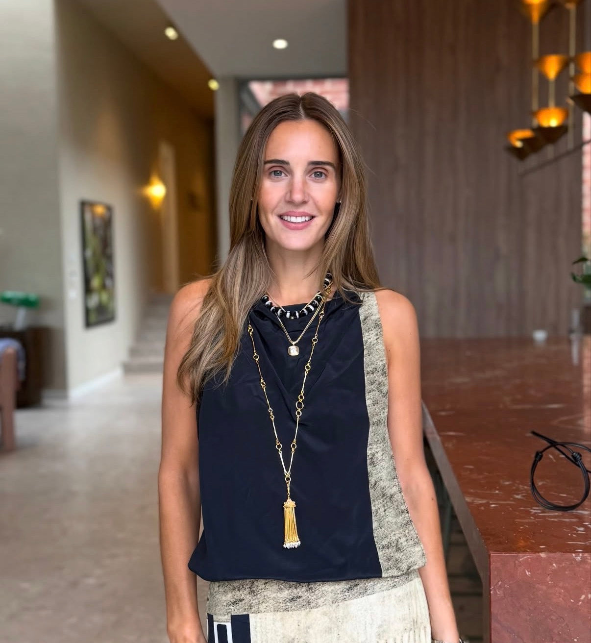 Maxi Pearl Tassel: The Odessa