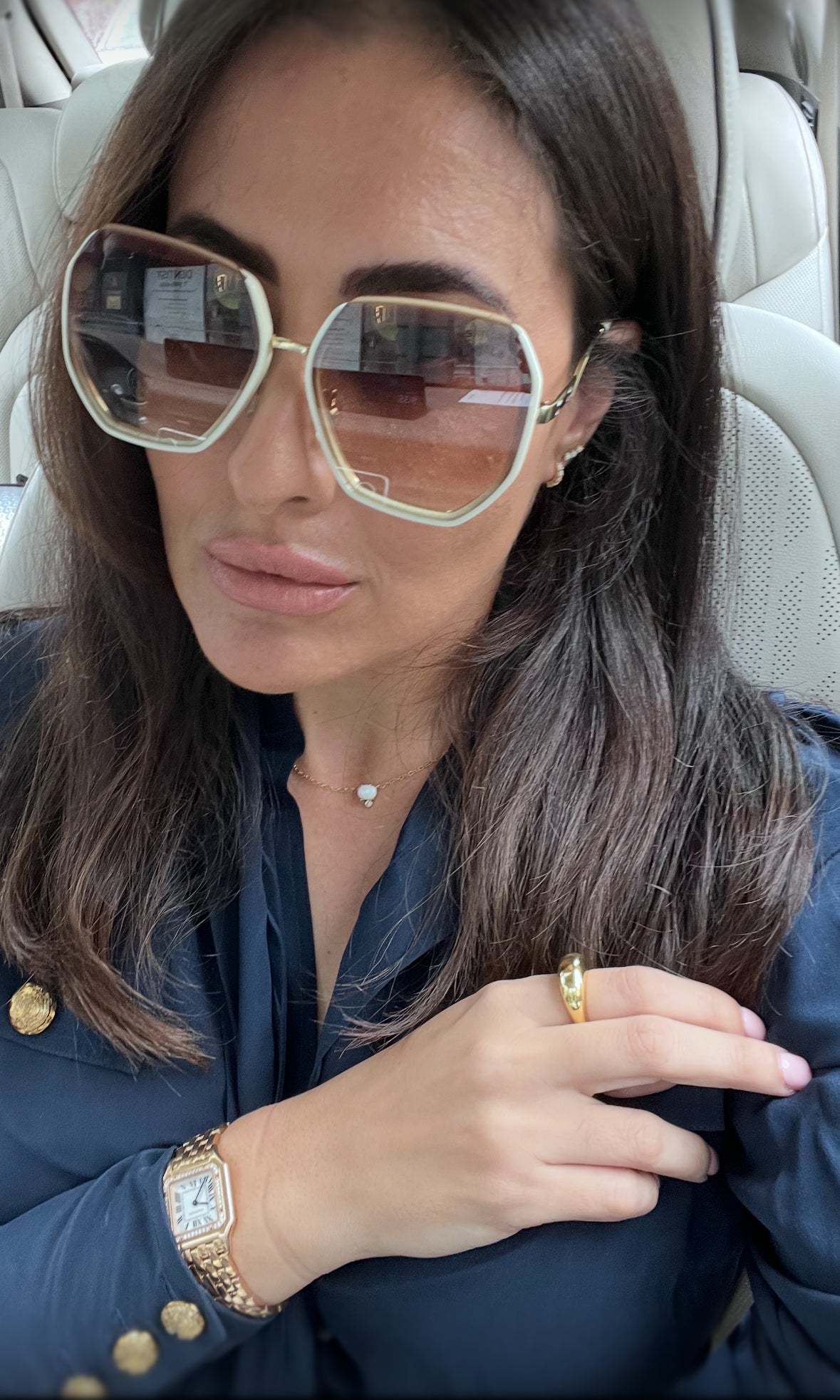 White Topaz and Opal Dainty Necklace: The Lorelei