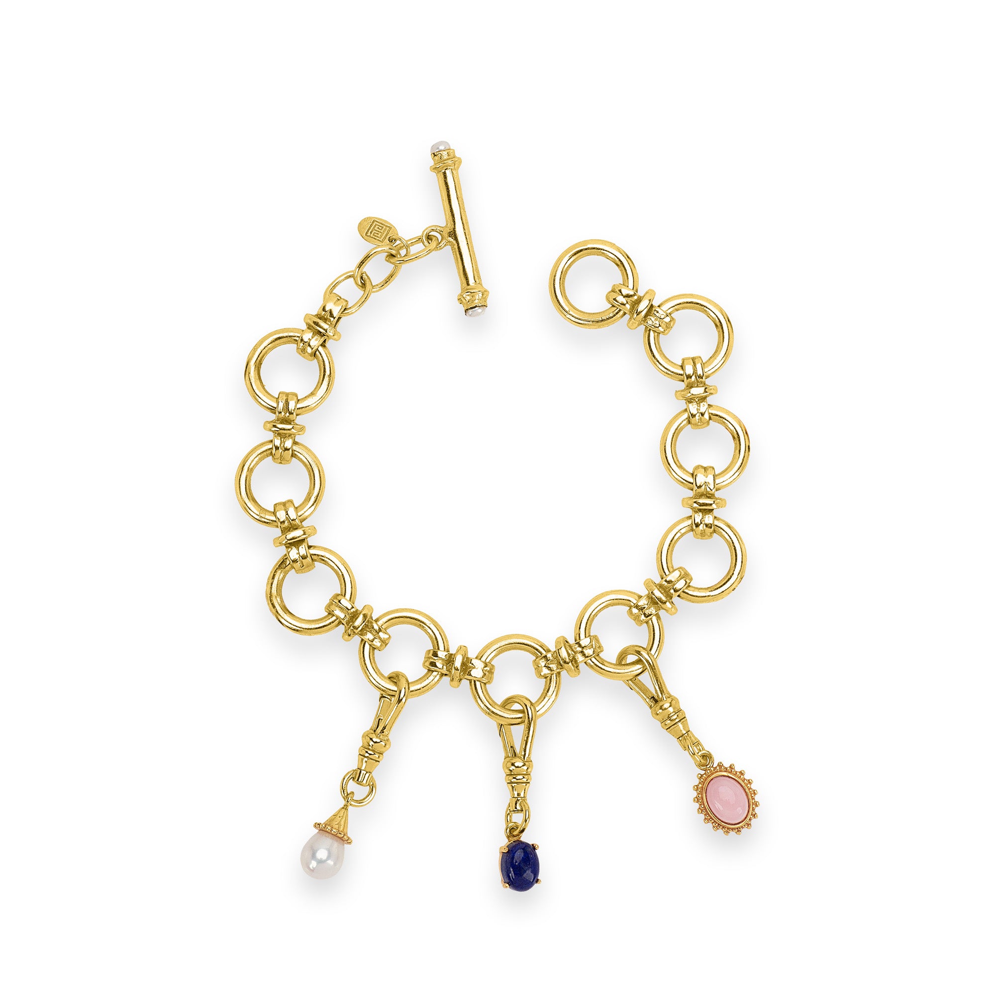 The Wilma: Chunky Link T-Bar Bracelet