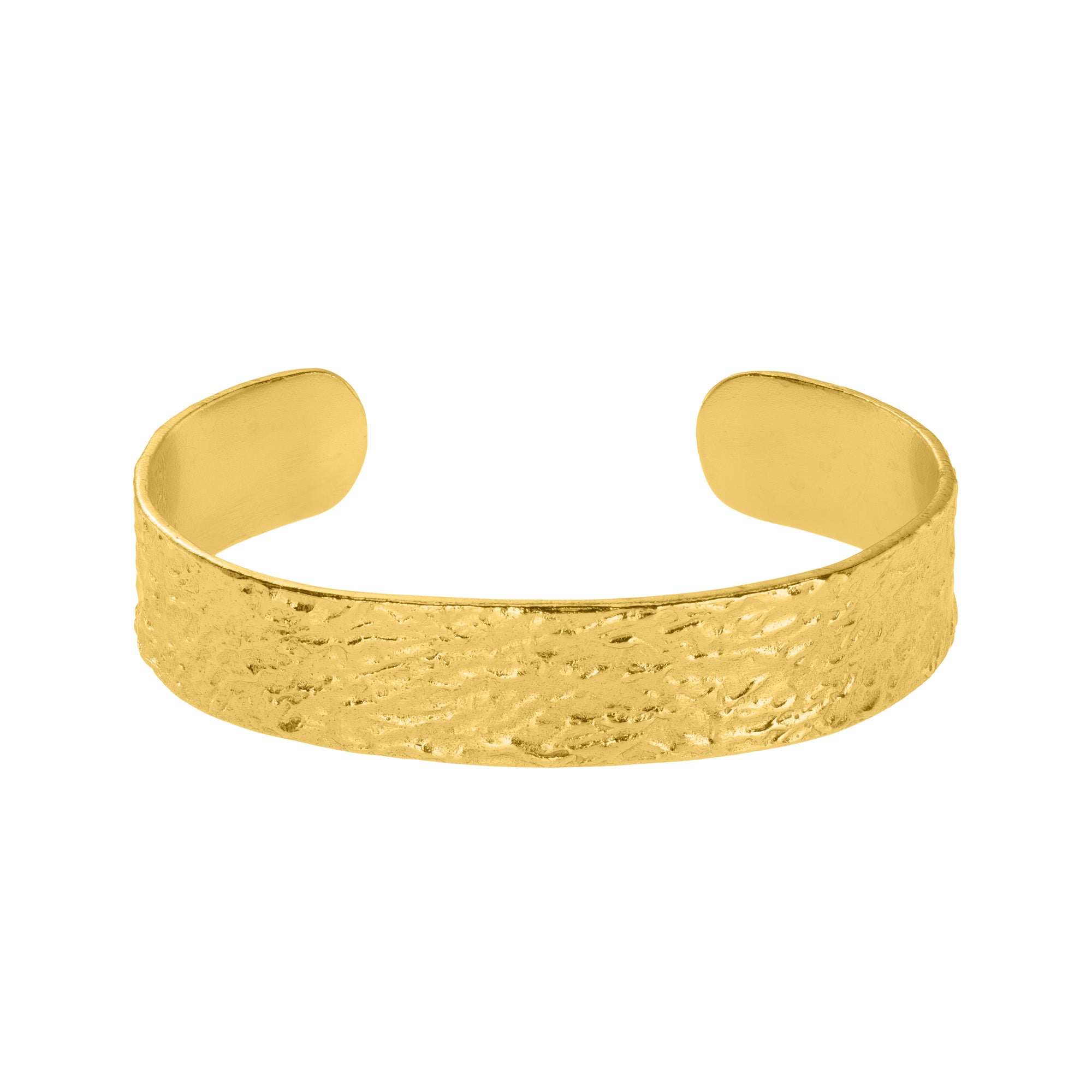 3 piece hammered cuff stack: The Rayna