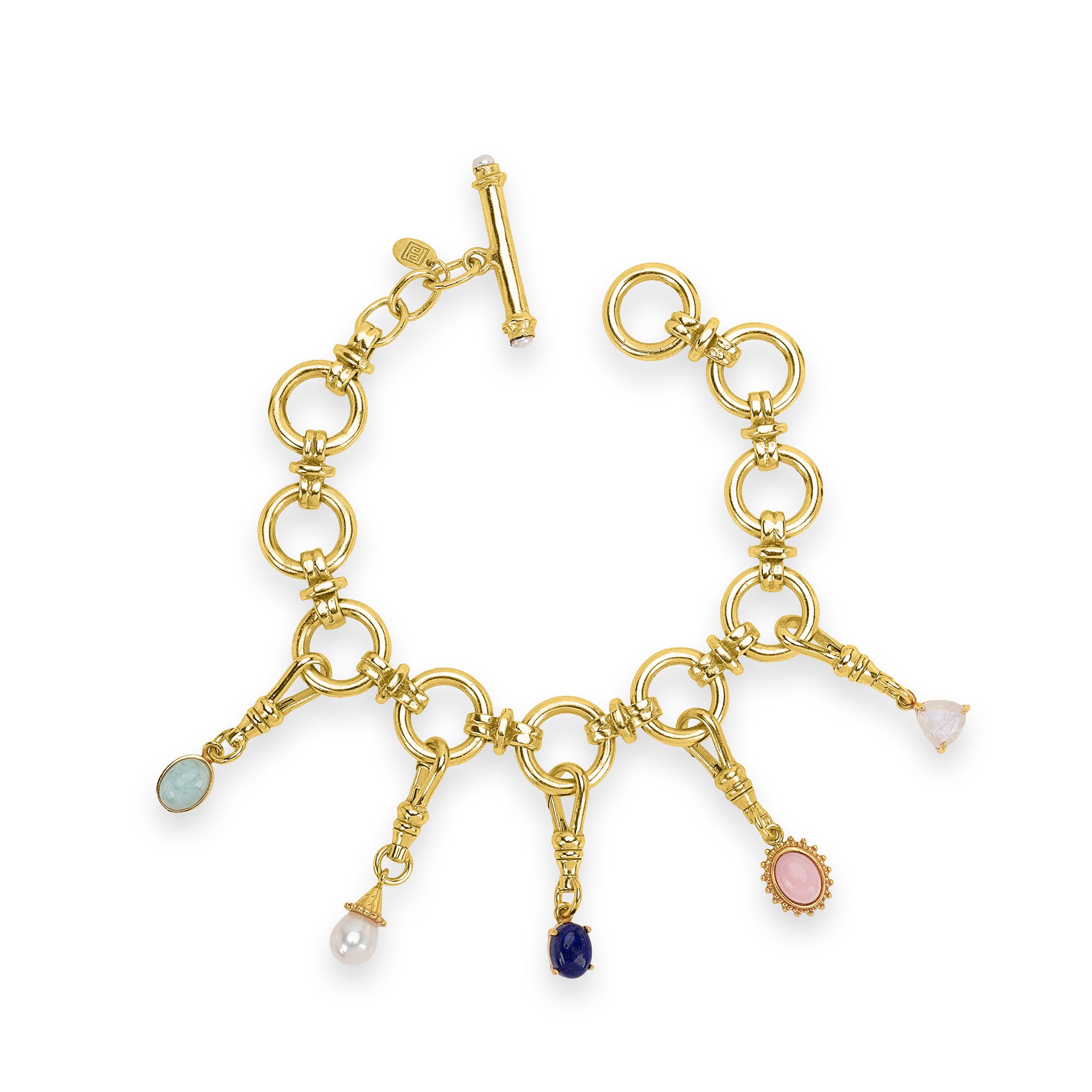 The Wilma: Chunky Link T-Bar Bracelet
