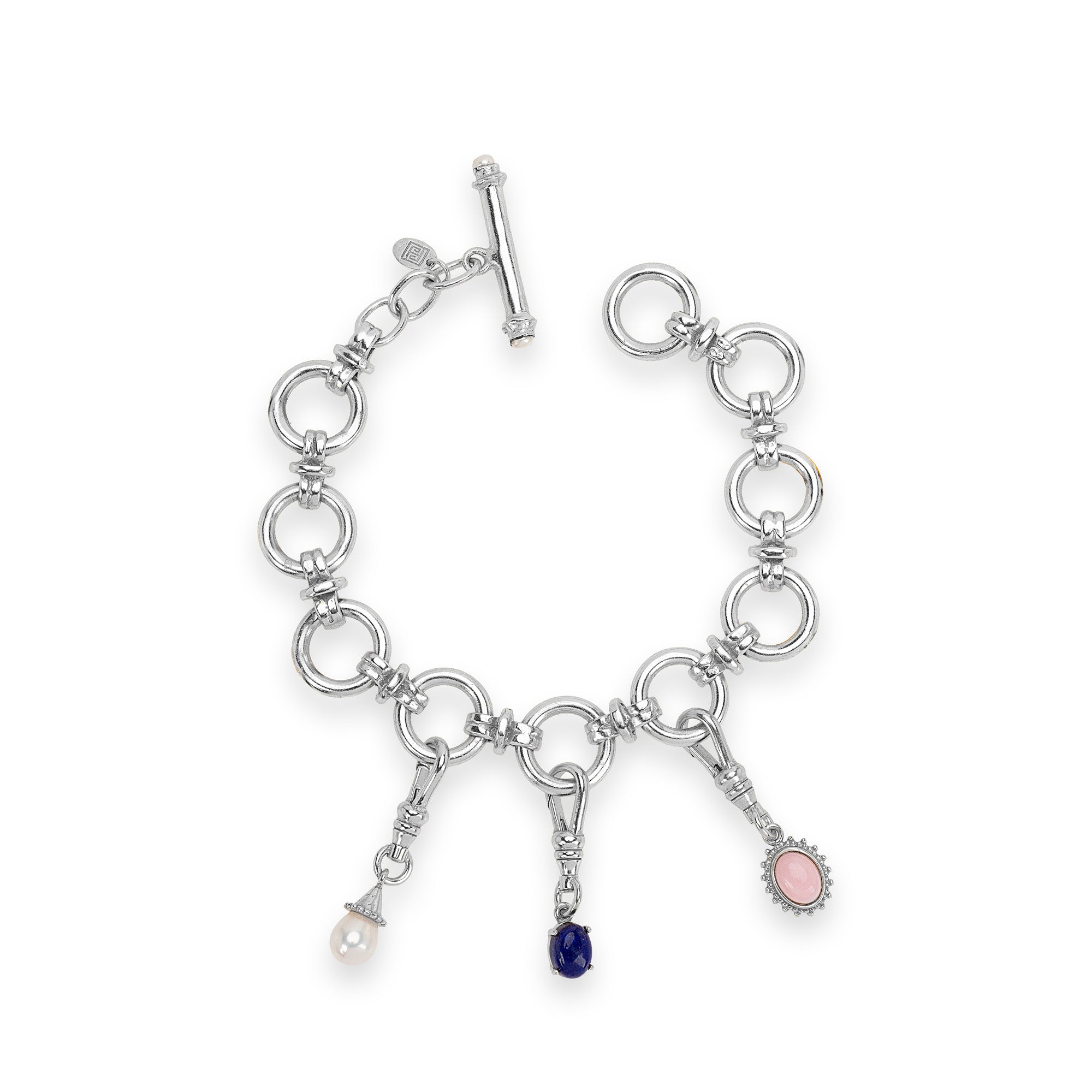 The Wilma: Chunky Link T-Bar Bracelet