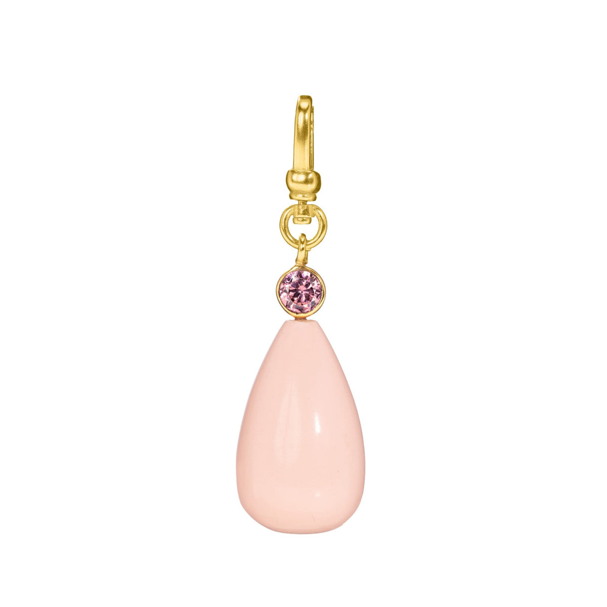 The Melody: Large Pink & Coral Drop Charm