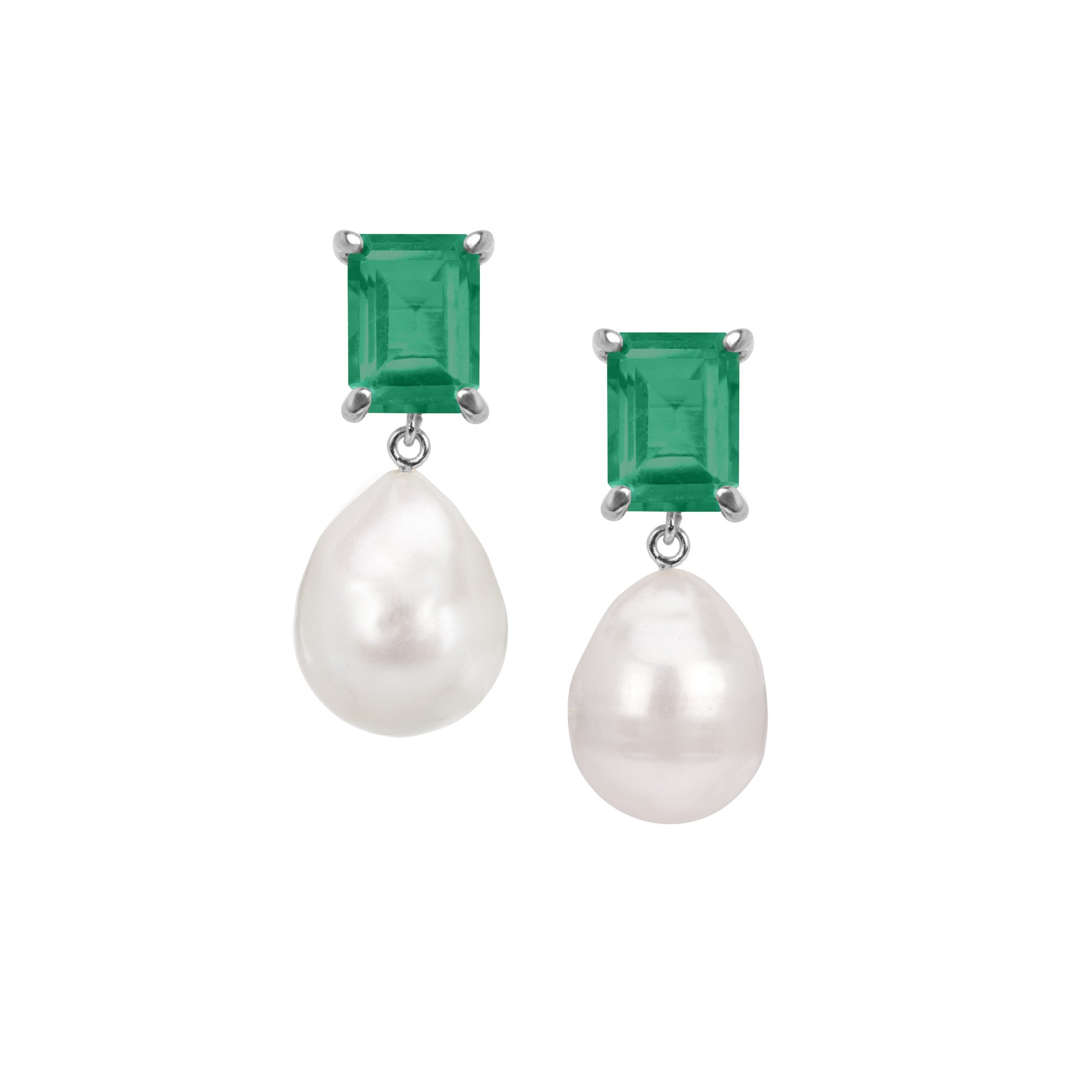 The Bellen: Baroque Pearl Earrings