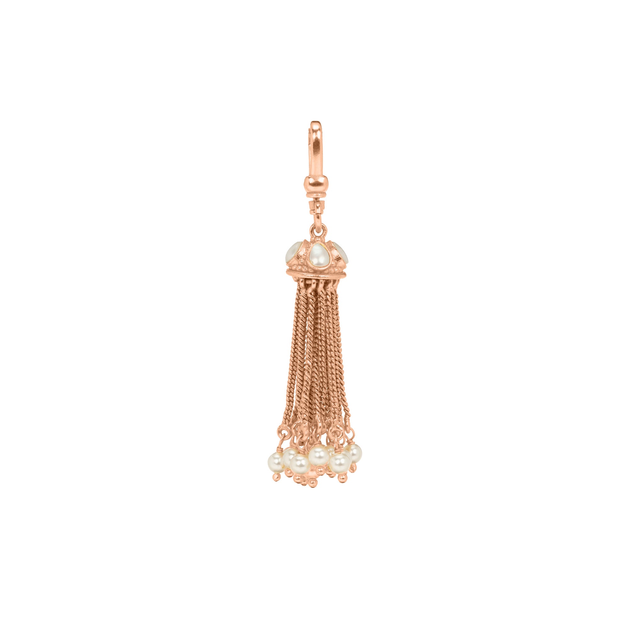 The Odessa: Tassel & Pearl Charm