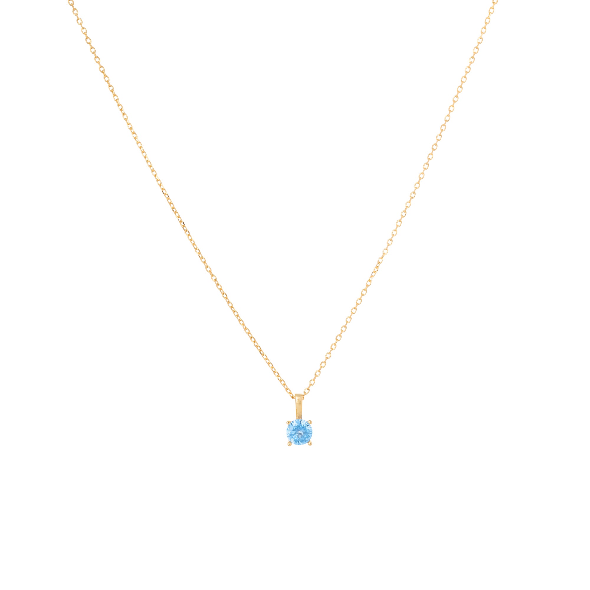 Dainty Gemstone Necklace