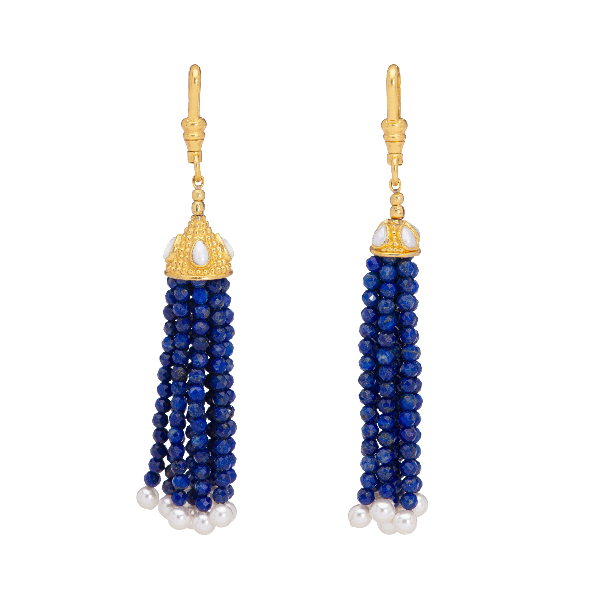 The Odessa: Lapis Lazuli Tassel Charm