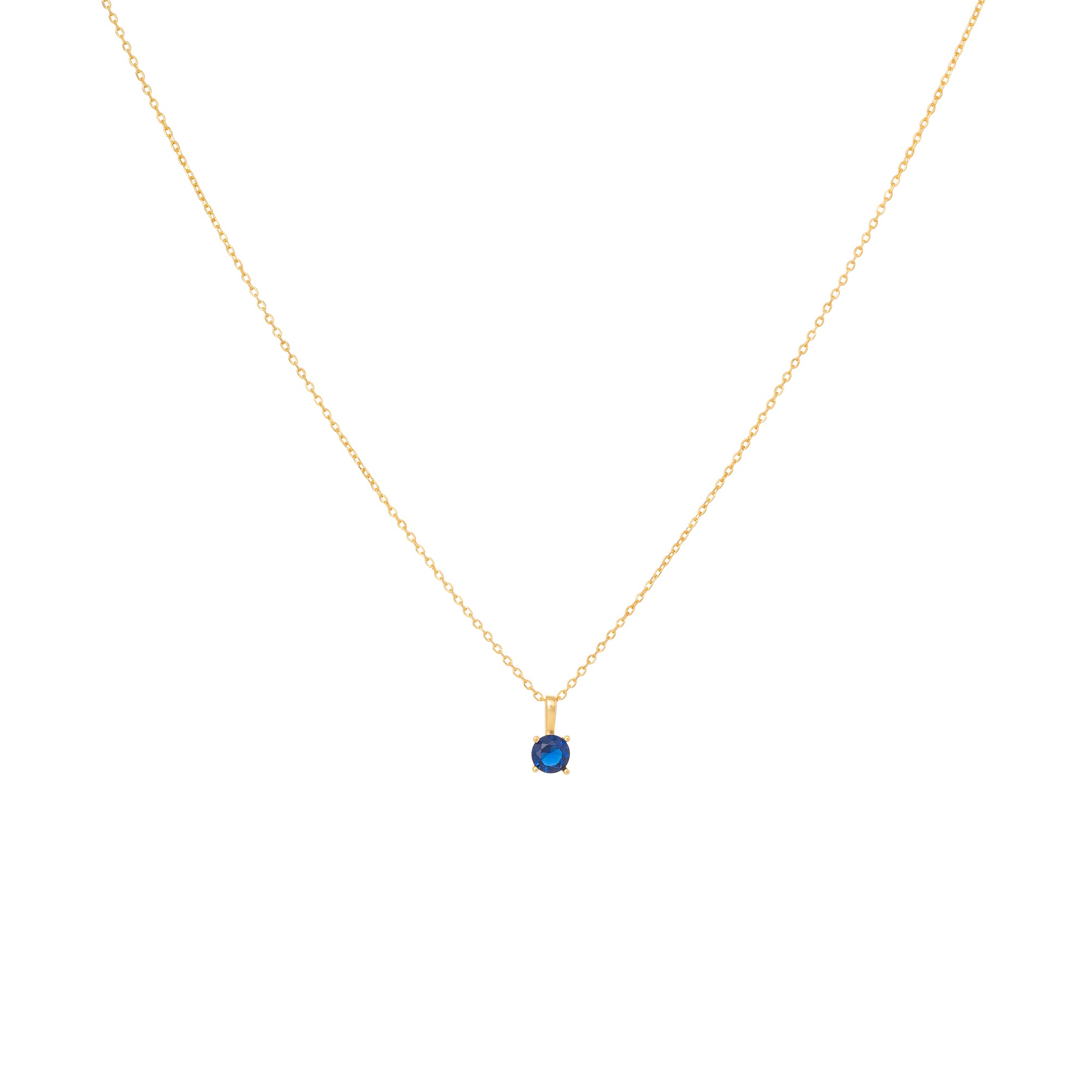 Dainty Gemstone Necklace