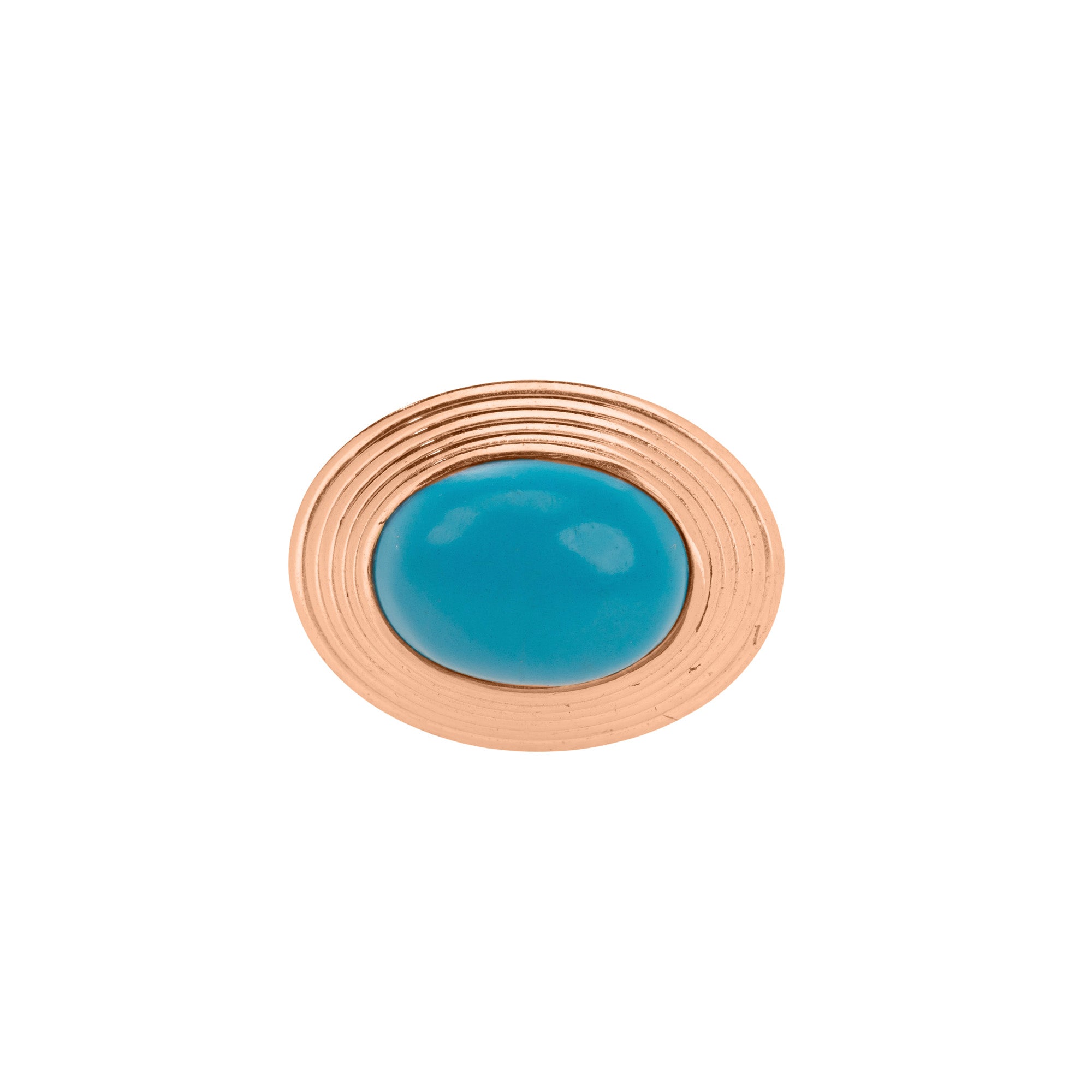 The Aphrodite: Large Gemstone Adjustable Ring
