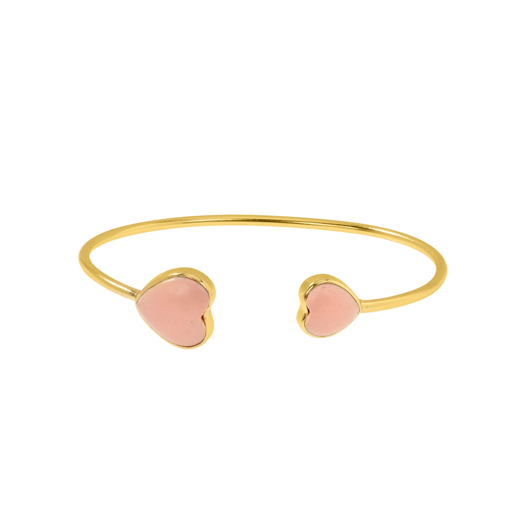 Double Gemstone Adjustable Cuff: The Saree