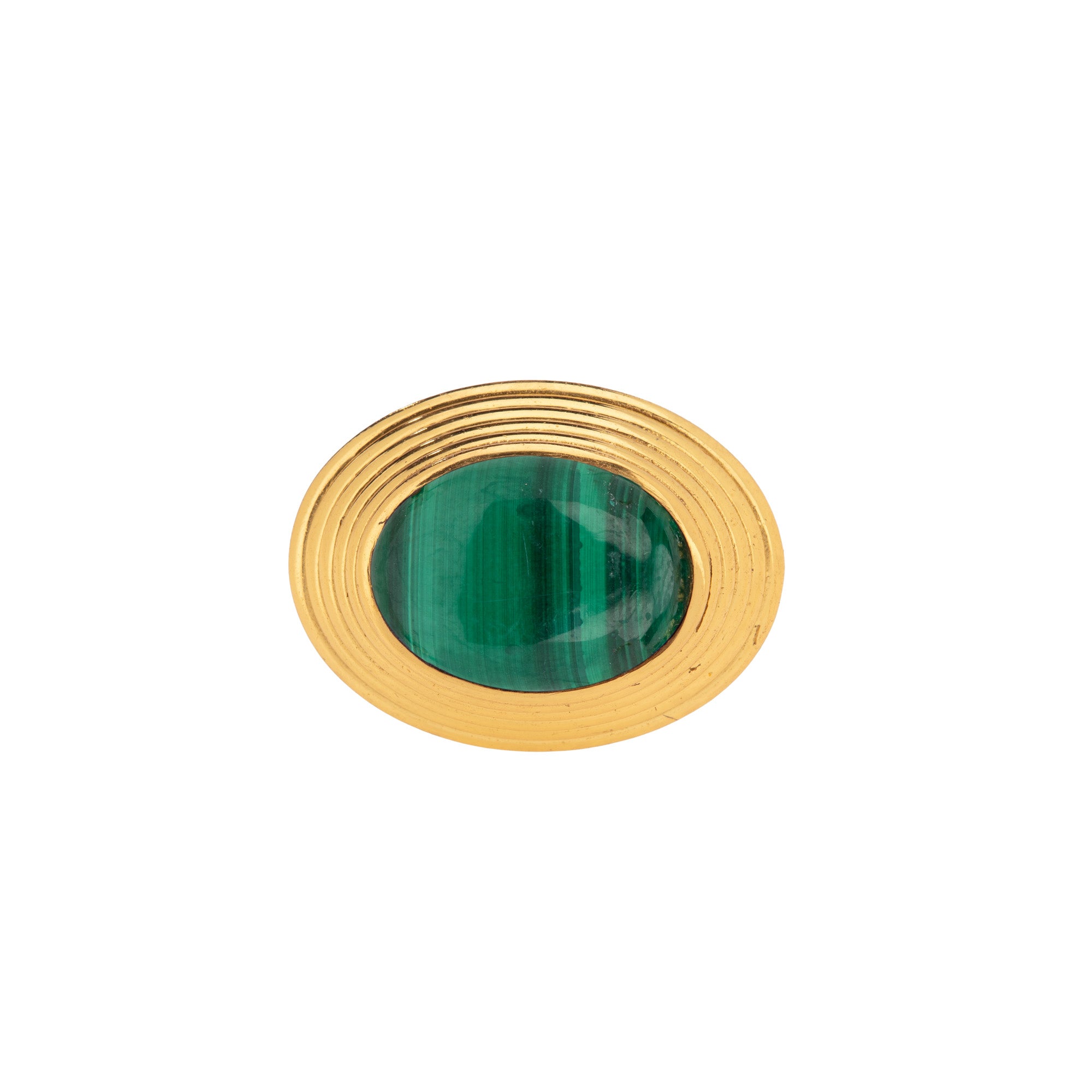 The Aphrodite: Large Gemstone Adjustable Ring