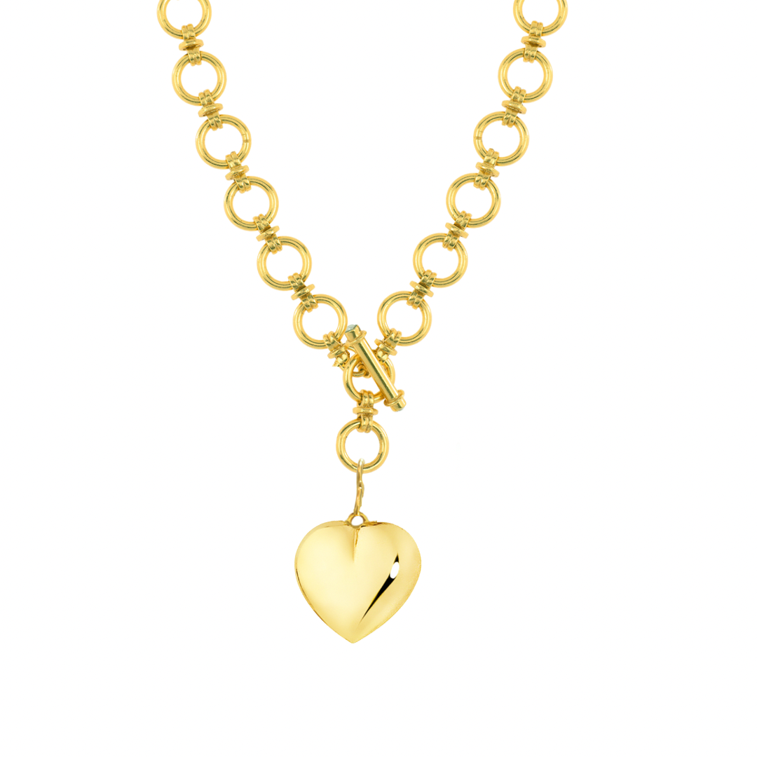Puffy Heart Charm