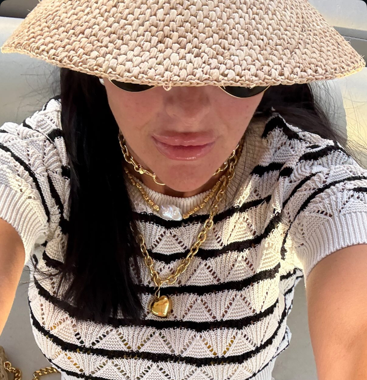 The Delphine: Long Link Necklace