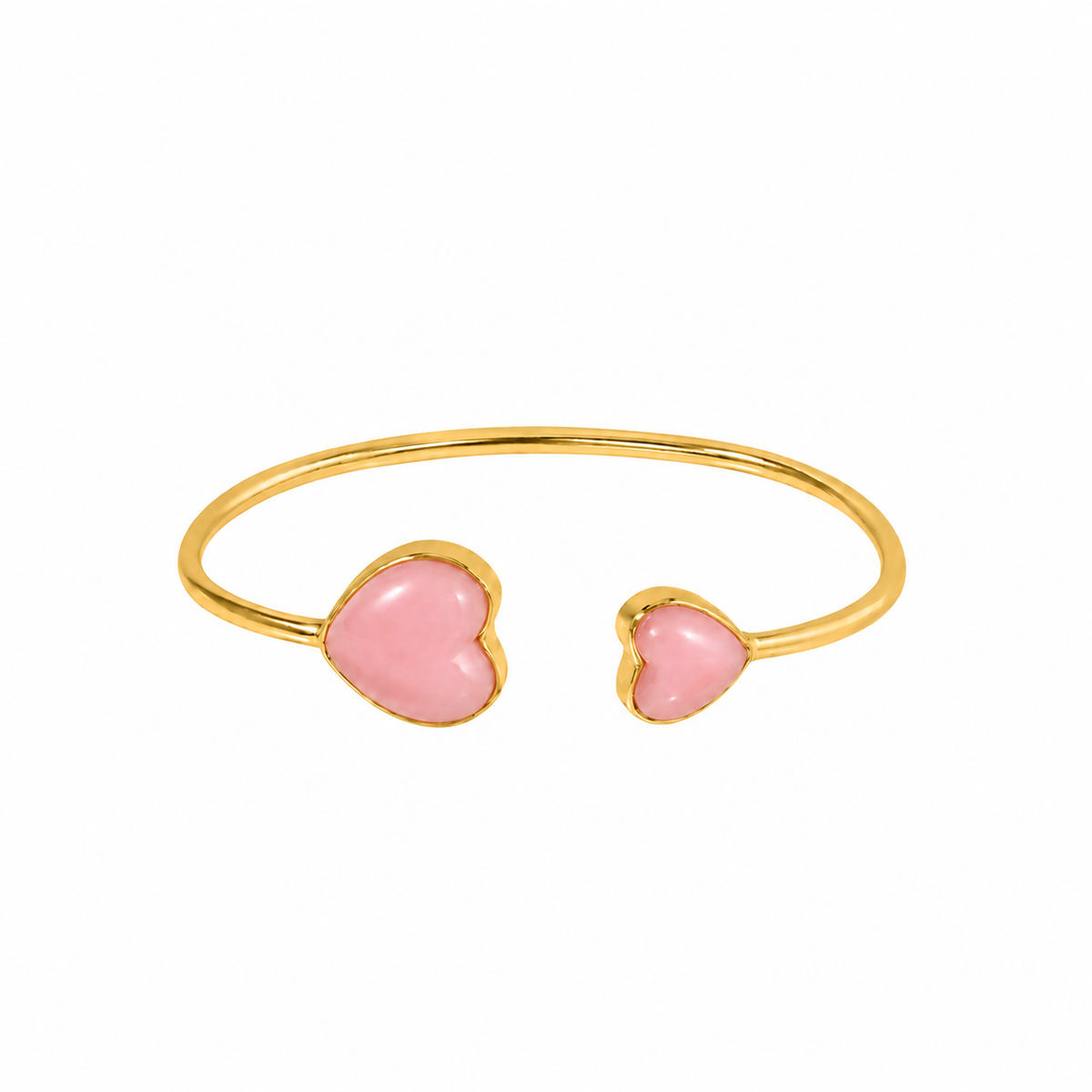 Double Gemstone Adjustable Cuff: The Saree