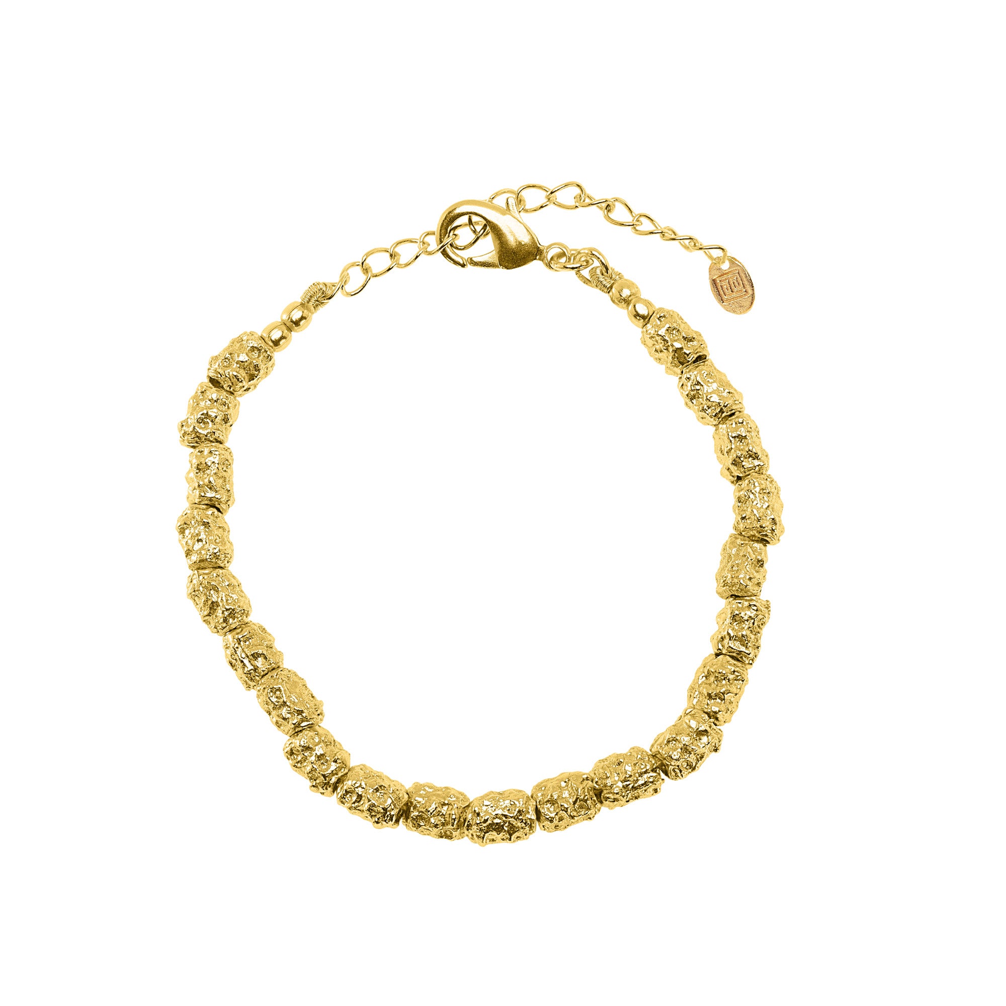 Single Hammered Bead Bracelet: The Matilda