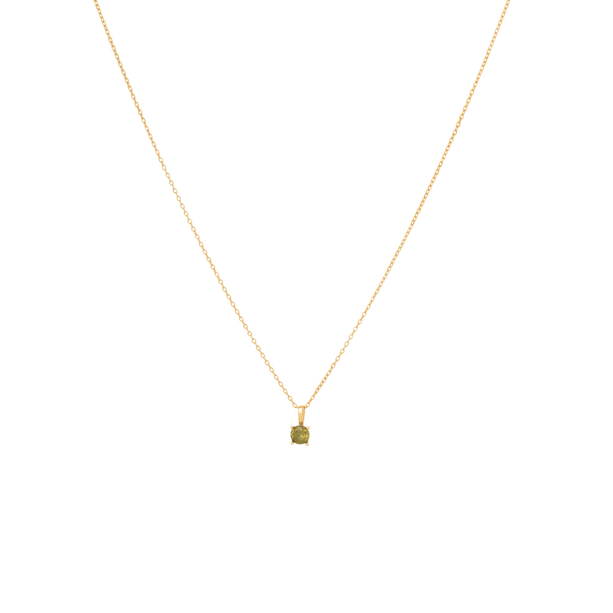 Dainty Gemstone Necklace