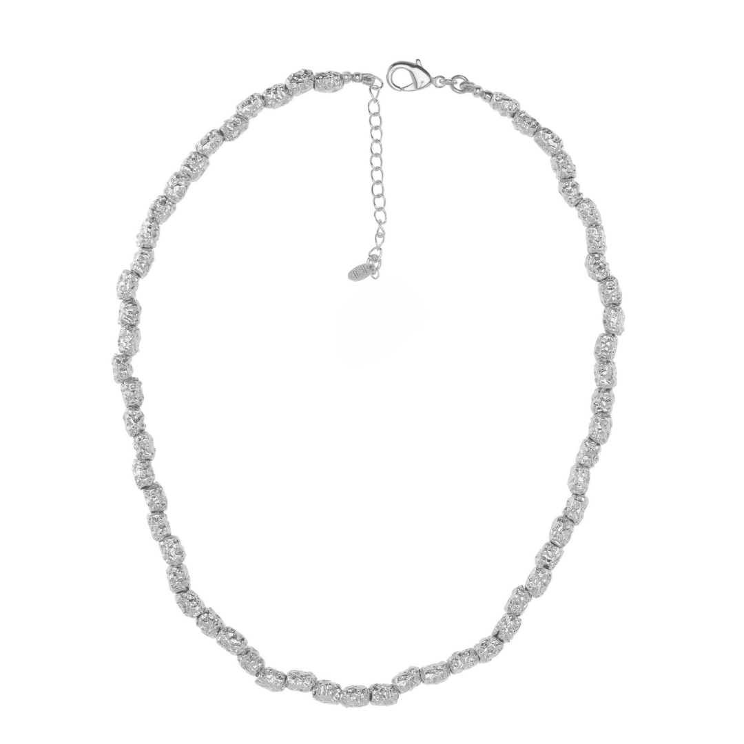 Single Hammered Layering Necklace: The Karla