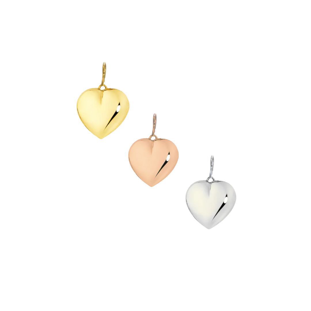 Puffy Heart Charm