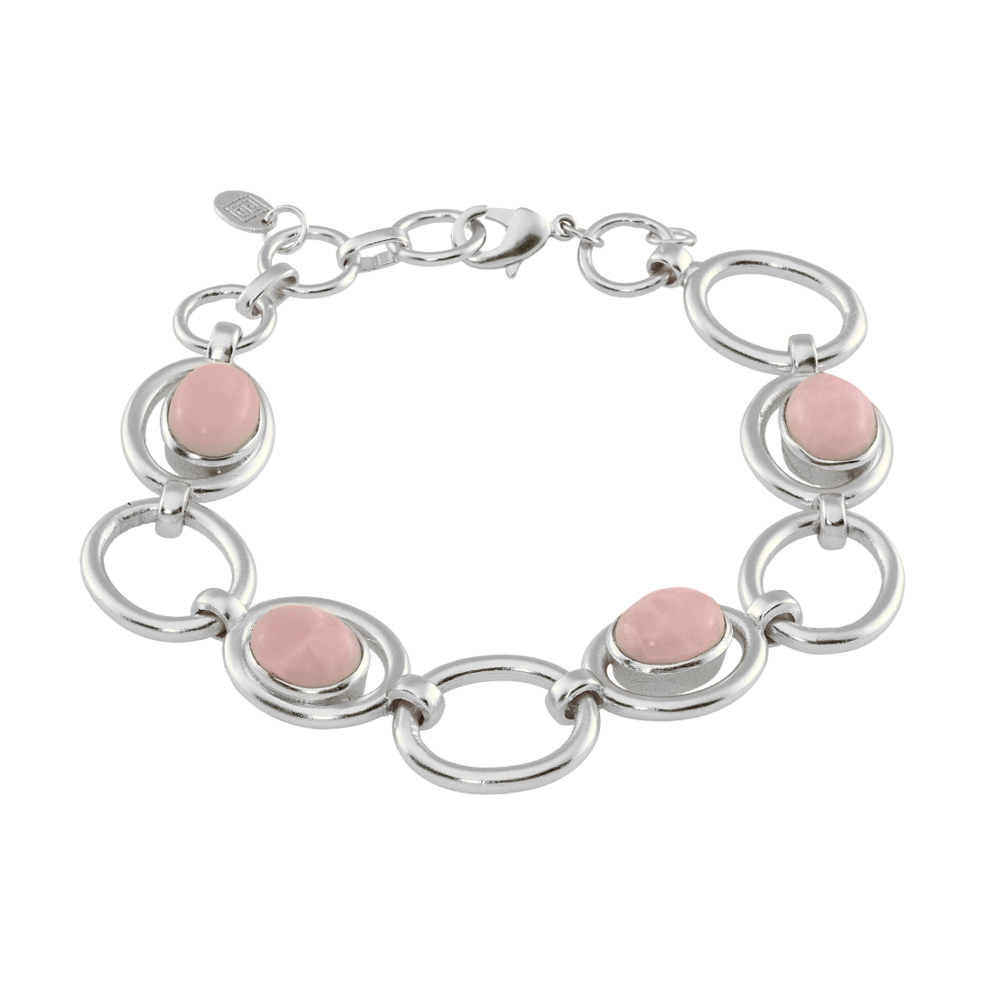 Gemstone & Link Bracelet: The Ada