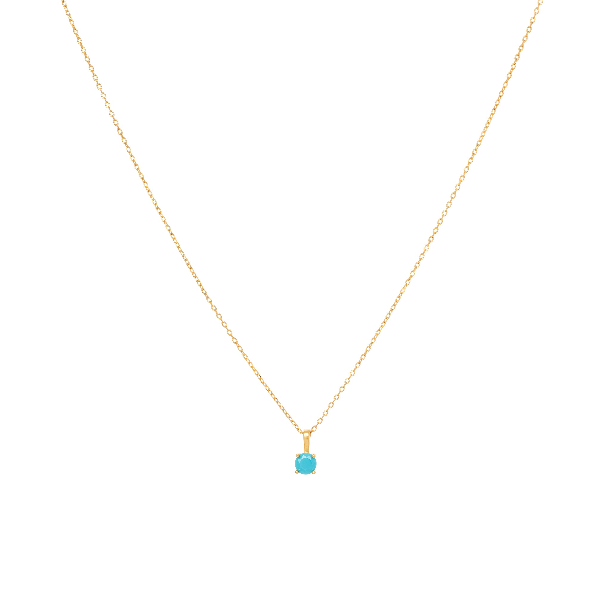 The Birthstone Necklace And Earring Set (December)