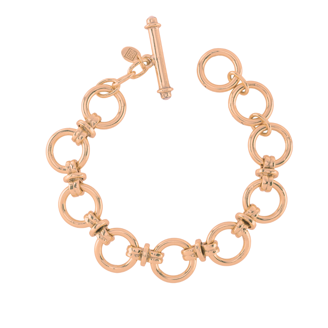 Chunky Link T-Bar Bracelet: The Wilma