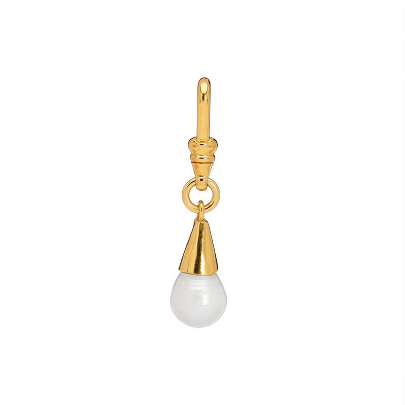 Mini Pearl Charm (Plain Cap)