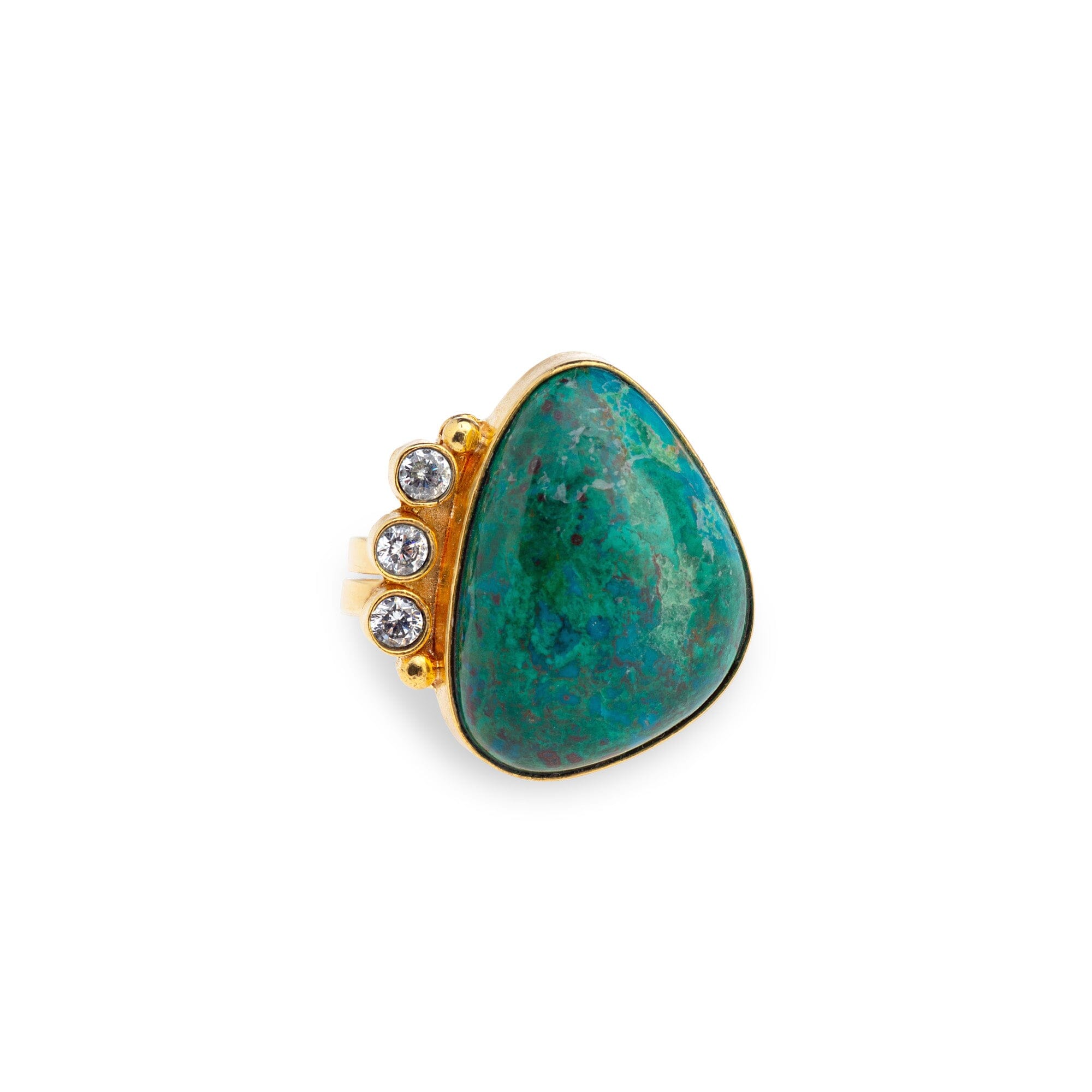 One of a Kind Ring (Chrysocolla) Jimena Alejandra