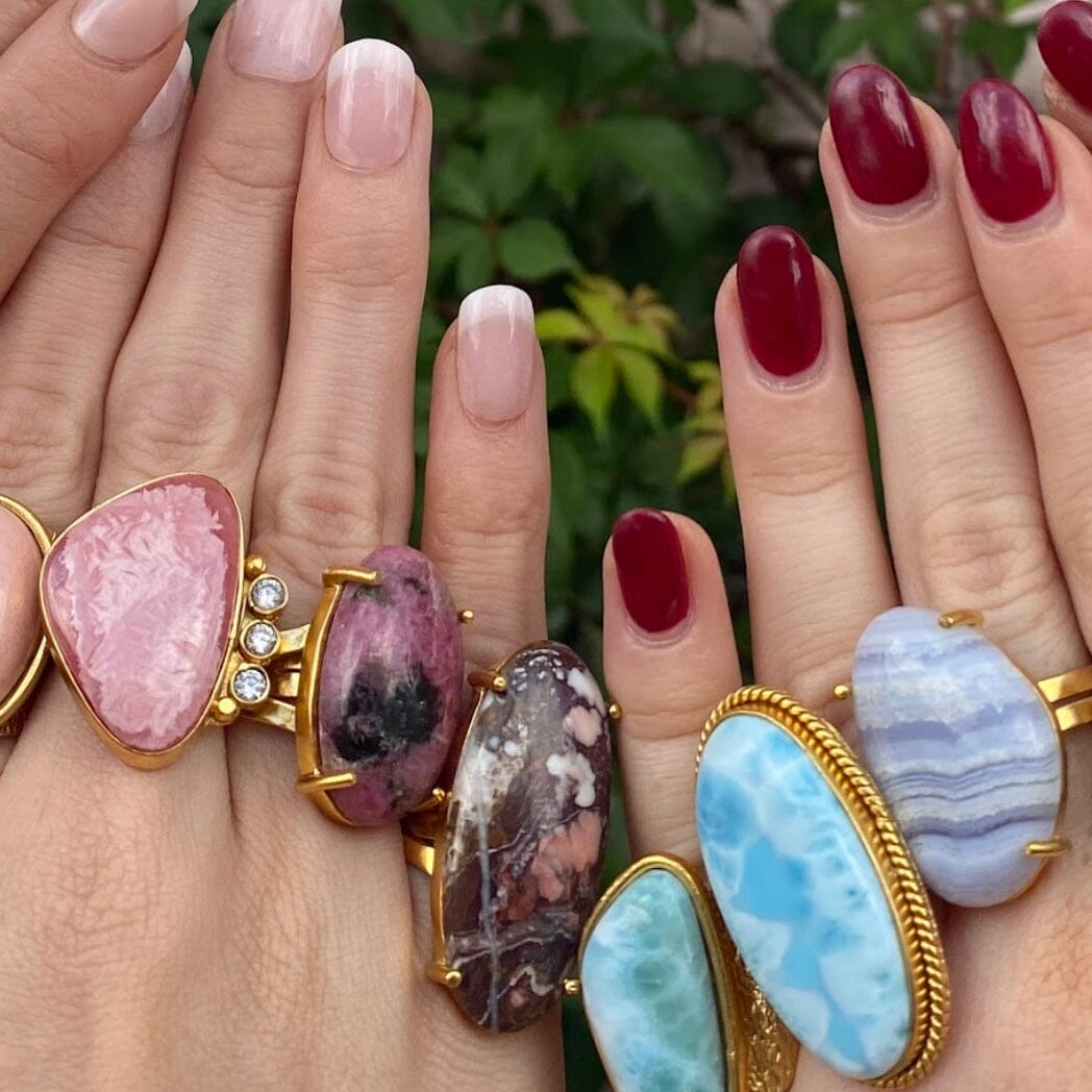 One of A Kind Ring (Rosetta Jasper) Jimena Alejandra
