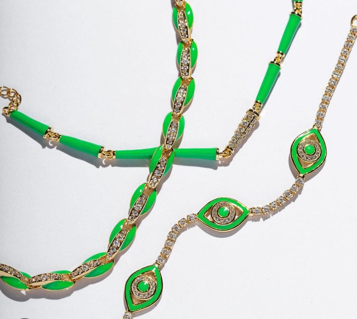 THE FARRAH (Green) Bracelets Jimena Alejandra