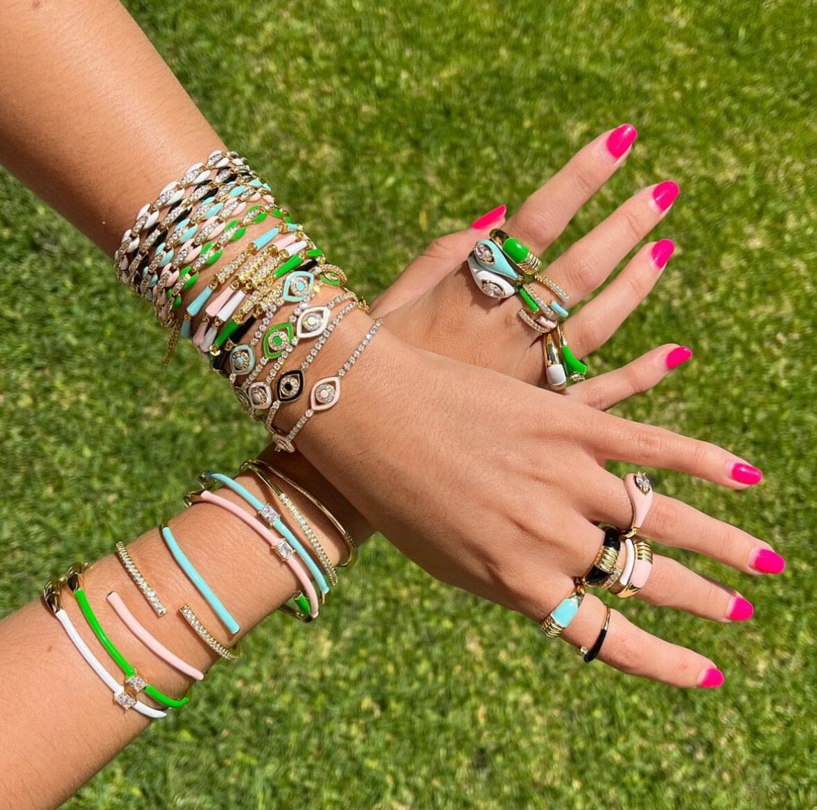 THE FREYDA (Pink) Rings Jimena Alejandra