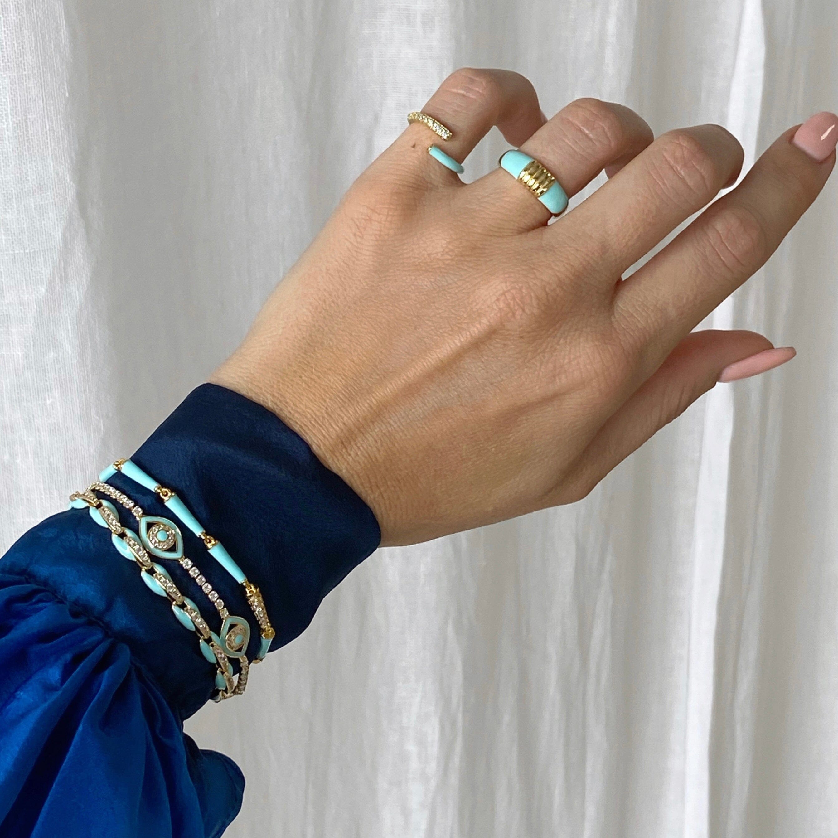 THE JOY (Blue) Rings Jimena Alejandra