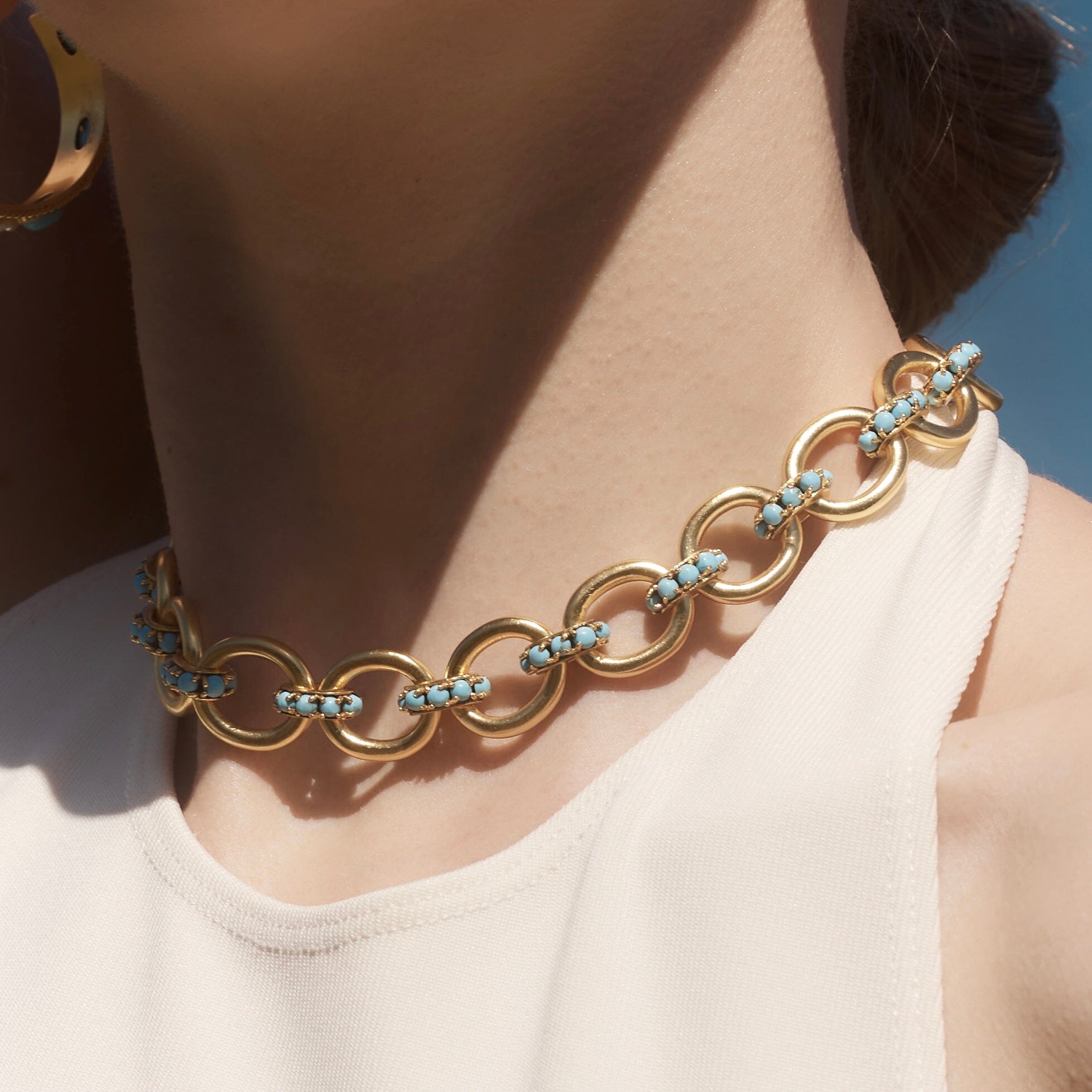 THE NICOLA (Turquoise) Necklaces Jimena Alejandra