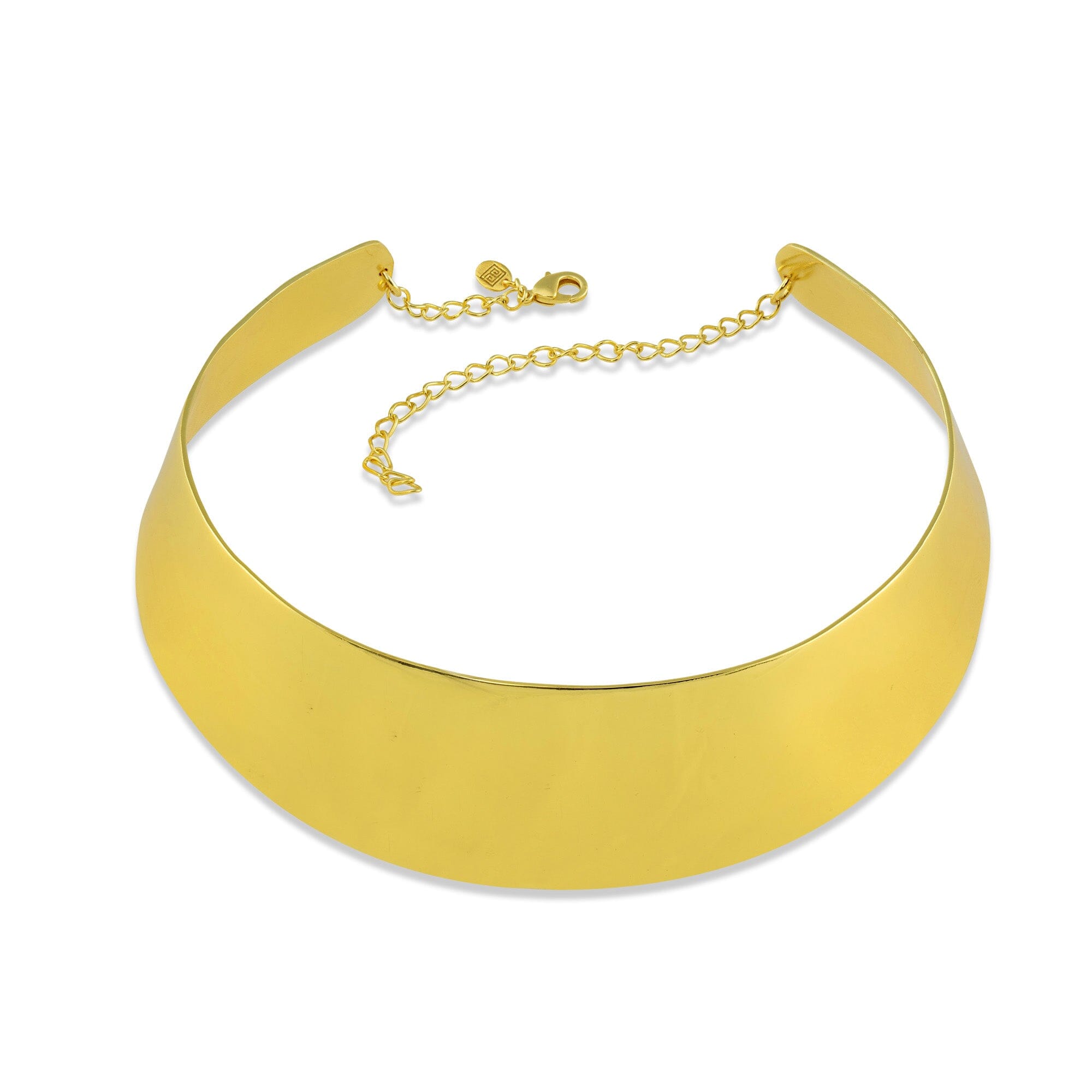 1 - gold thick choker Jimena Alejandra
