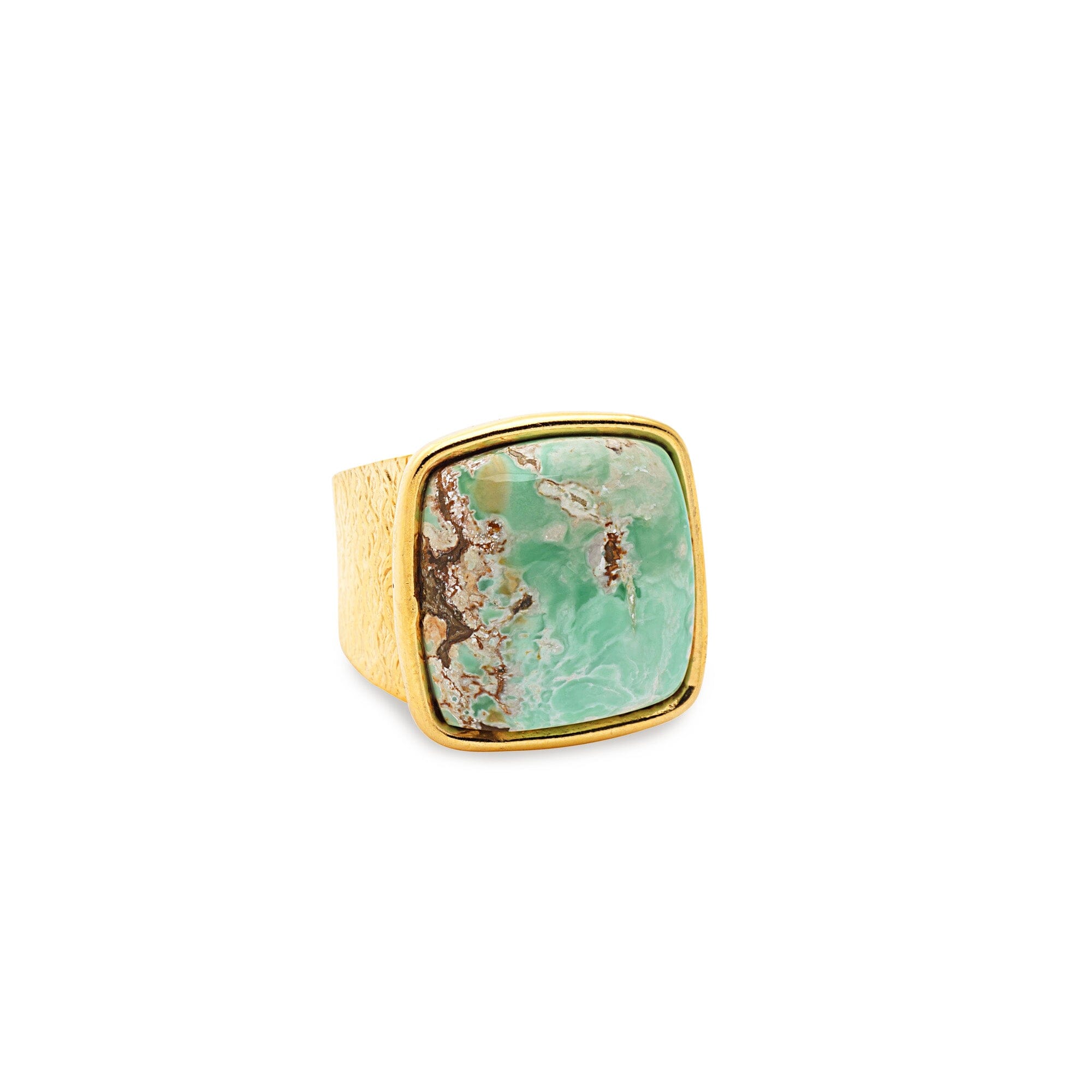 1 - one of a king Verascite hammared ring Jimena Alejandra