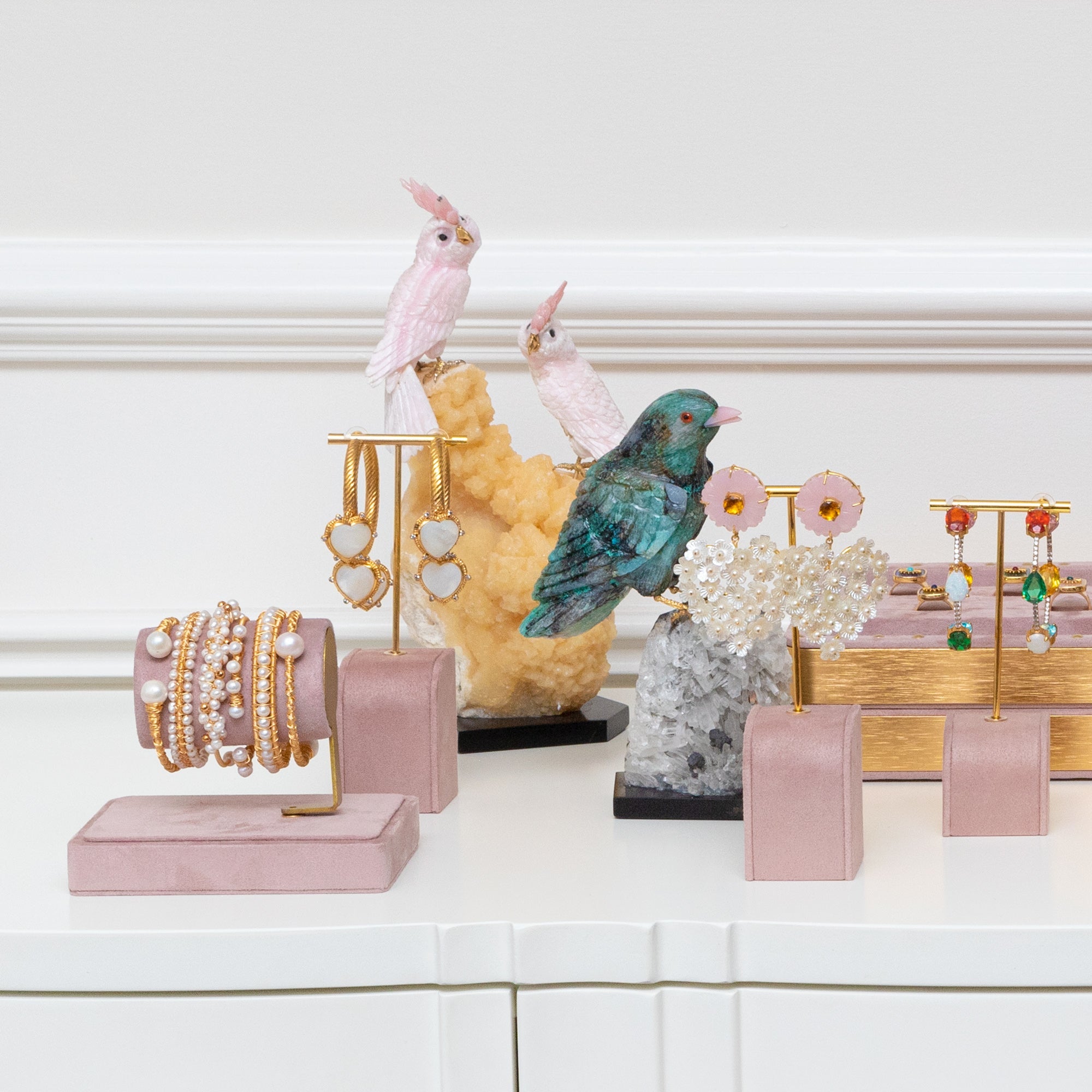 COCKATOOS (Pink Opal) Homewares Jimena Alejandra