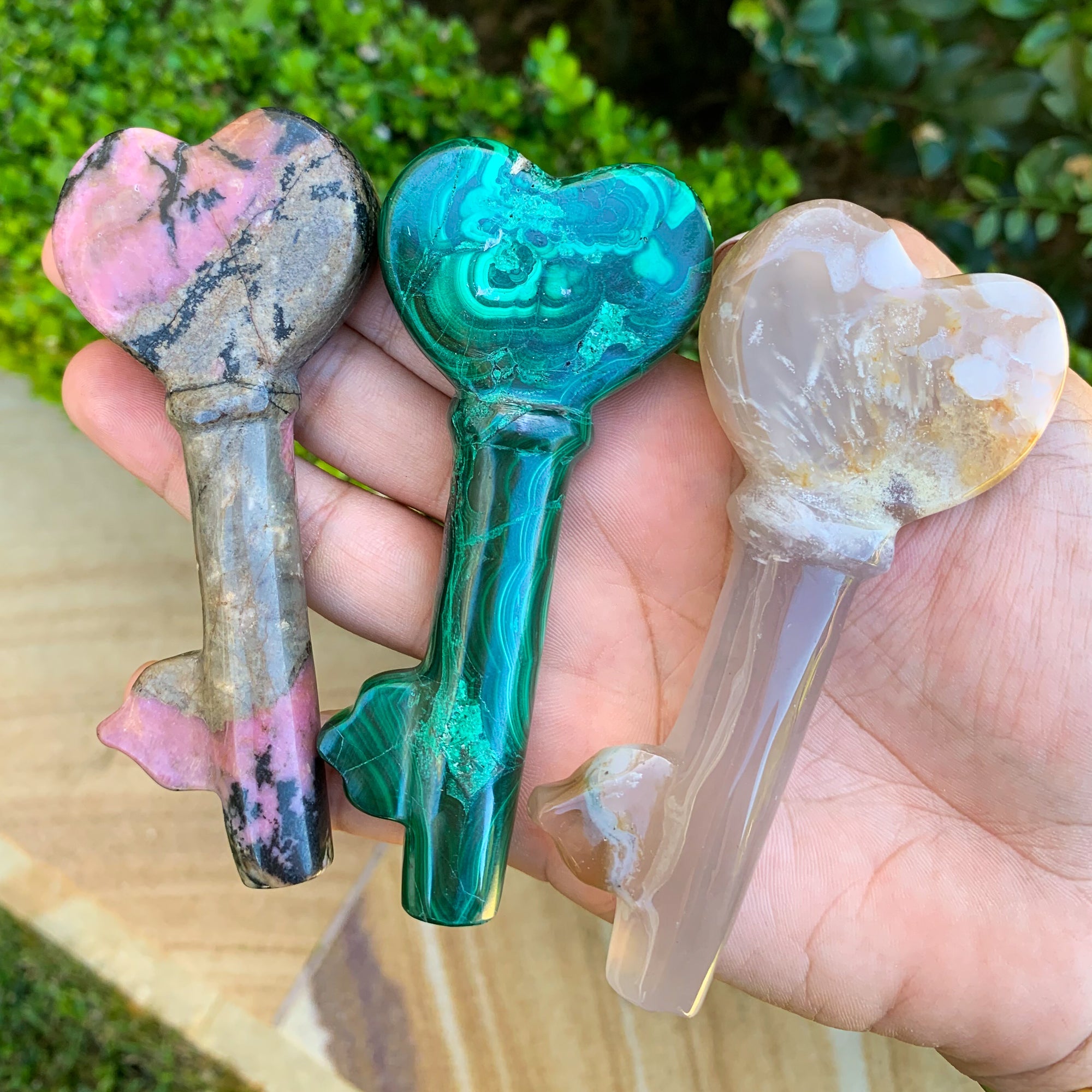 FLOWER AGATE KEY Homewares Jimena Alejandra