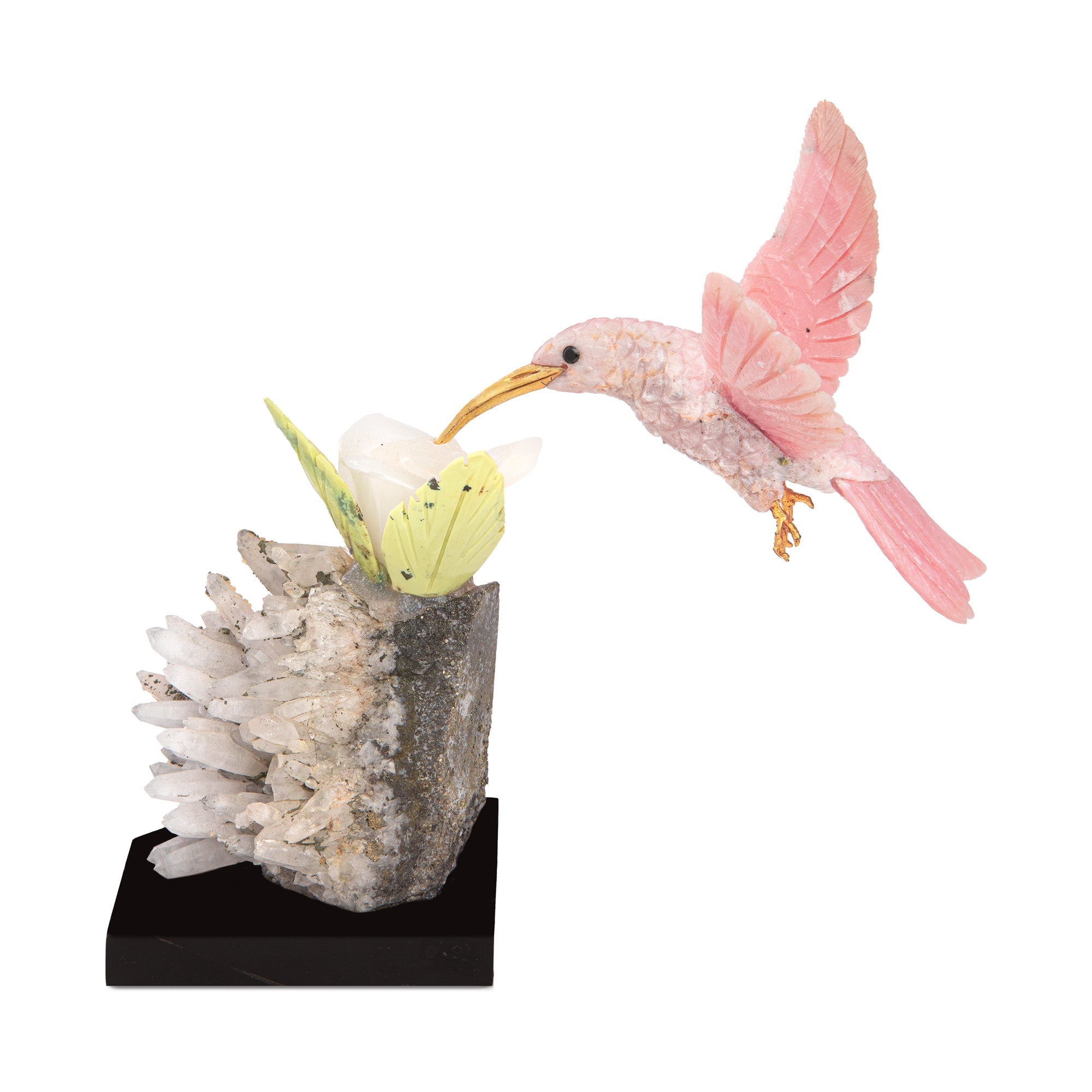 HUMMINGBIRD (Peruvian Pink Opal) Homewares Jimena Alejandra